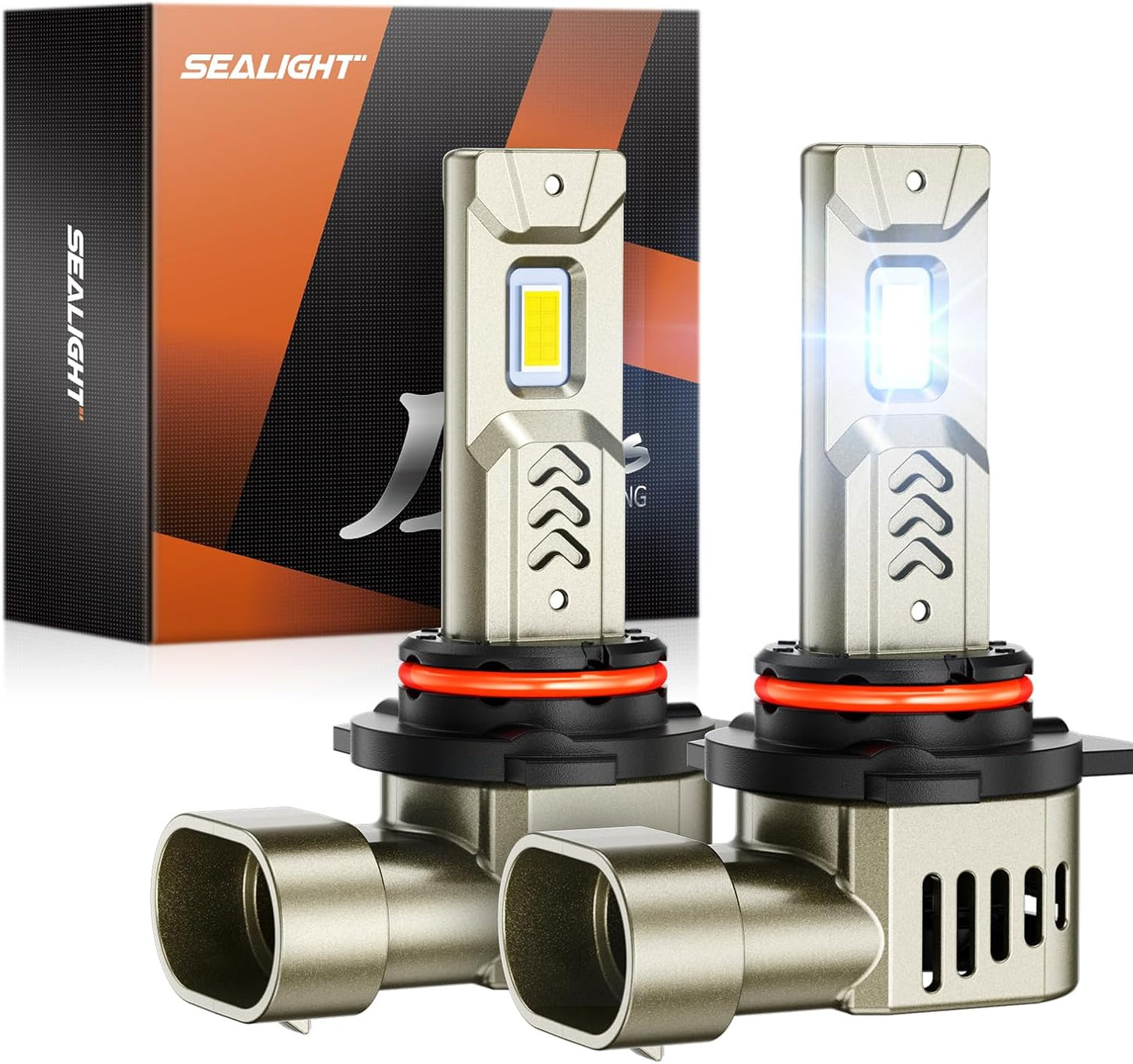 SEALIGHT 9012 Fog Bulbs: 34000LM Super Bright, Easy Install