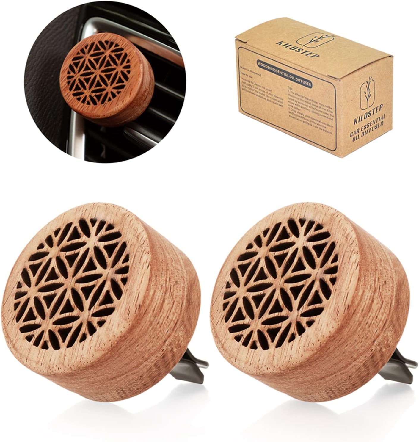 Refresh on the Go with KILOSTEP Wood Aromatherapy Duo