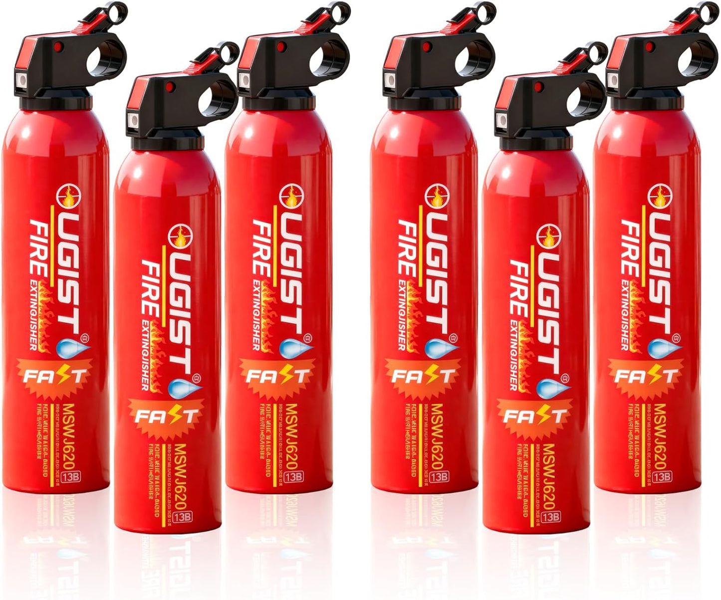 Ougist Small Portable Fire Extinguisher for Home and Kitchen