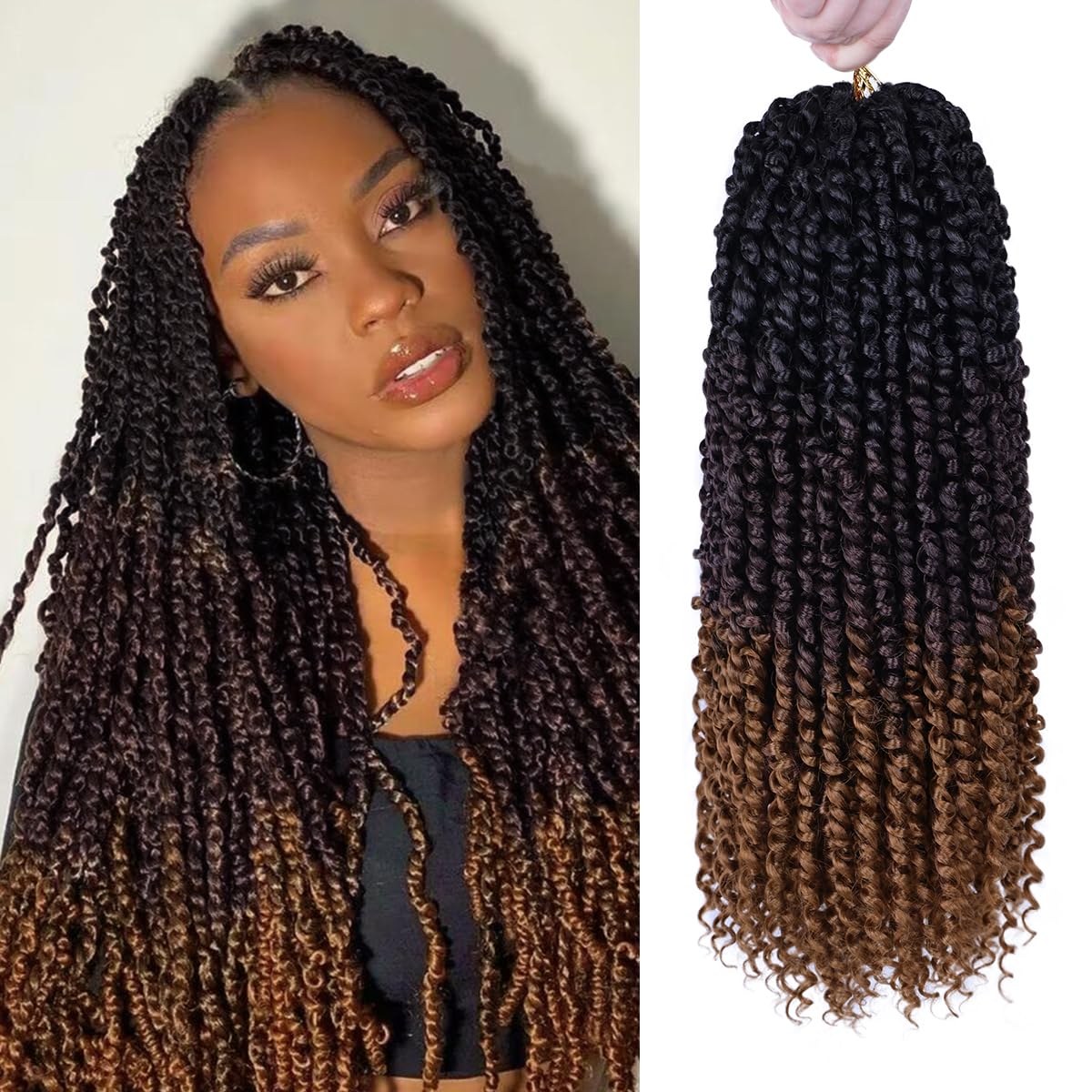Pre-Twisted Passion Twist Hair for Stylish Protective Styles
