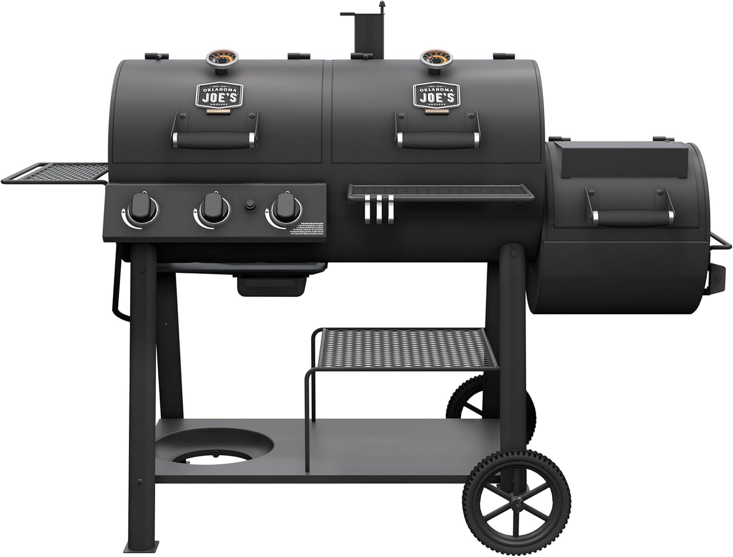Oklahoma Joe's Canyon Combo Charcoal and Gas Smoker & Grill Review