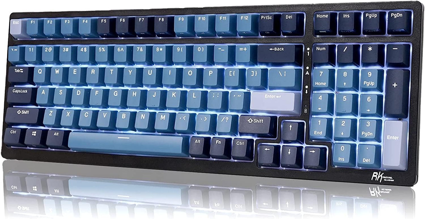 RK98 Wireless Mechanical Keyboard with RGB Backlit Features