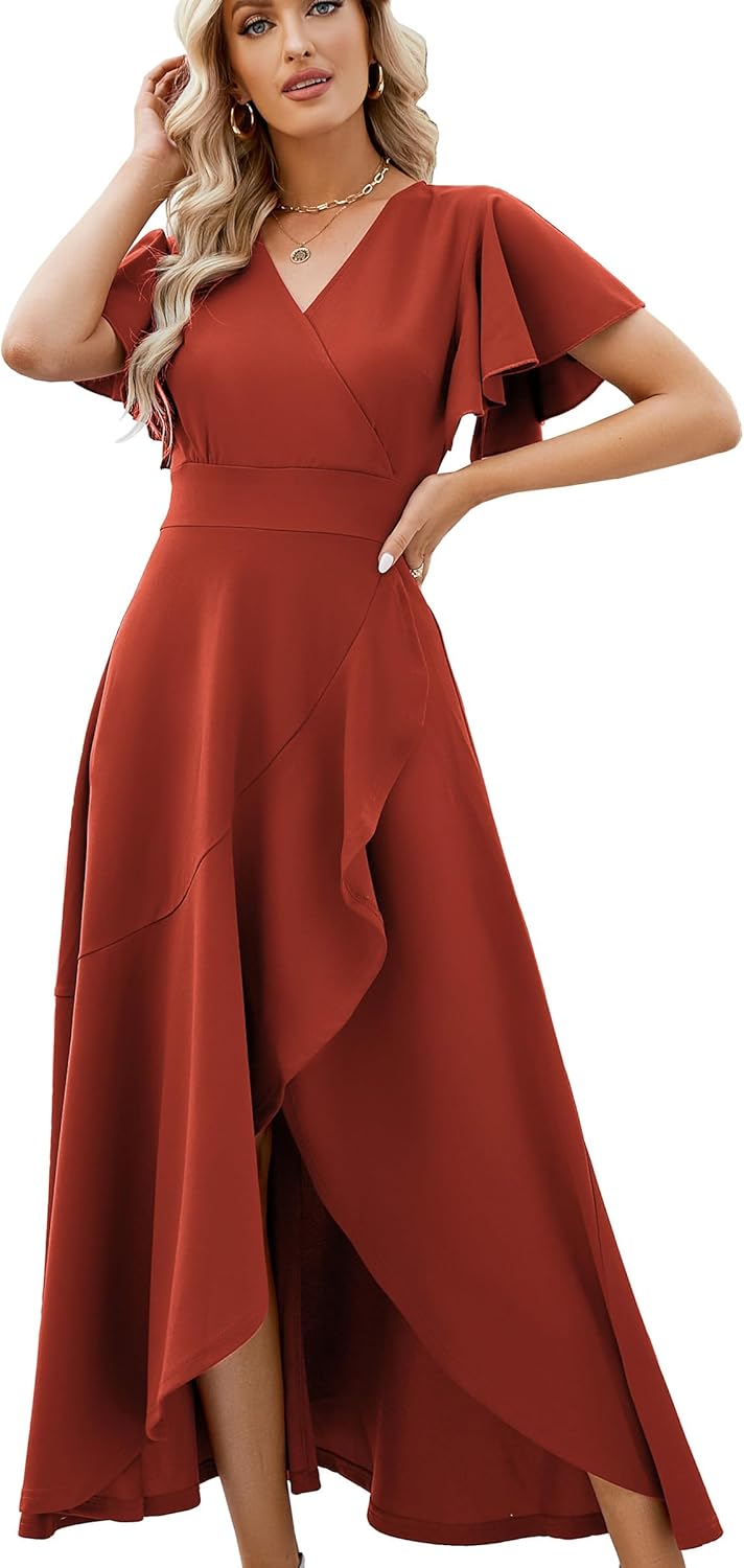 Elegant Long Black Formal Dresses for Women Evening Gowns