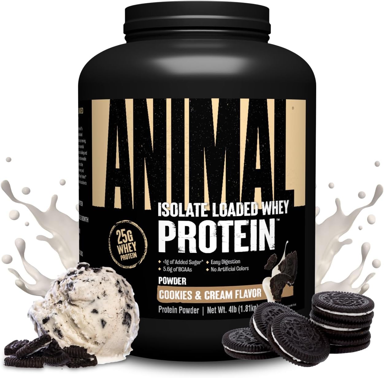 Animal Whey Isolate Protein Powder for Muscle Recovery & Growth
