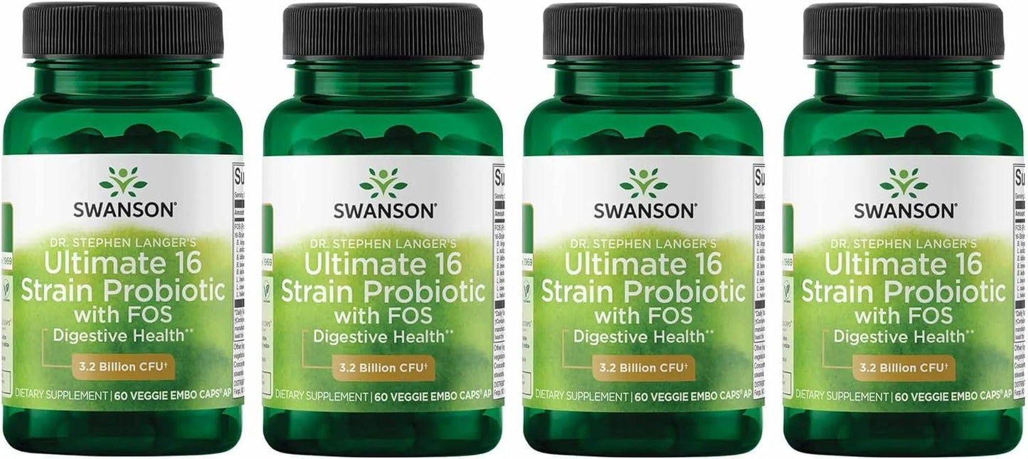 Natural Probiotic Supplement for Digestive Health Support