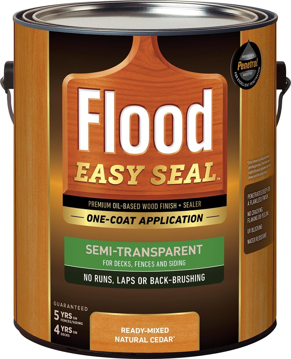Flood Easy Seal Natural Cedar Semi-Transparent Wood Finish