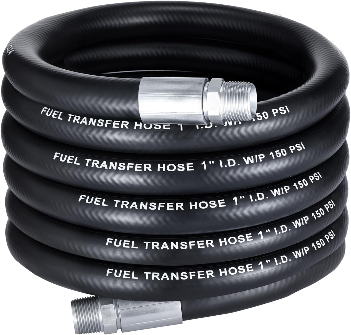 1in Fuel Transfer Hose 20FT for Diesel Gasoline and More