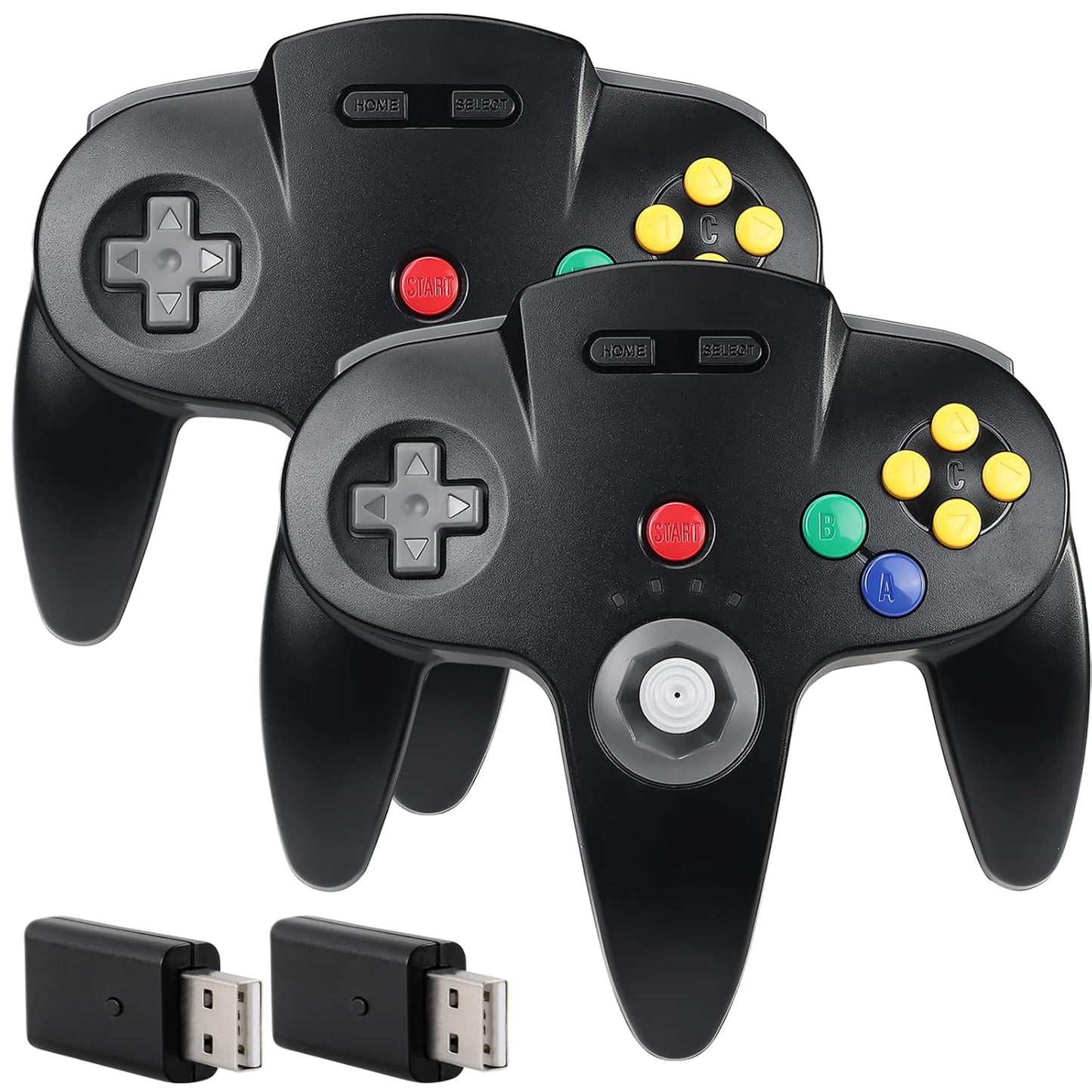 SAFFUN Wireless USB N64 Controller for PC, Mac, and More
