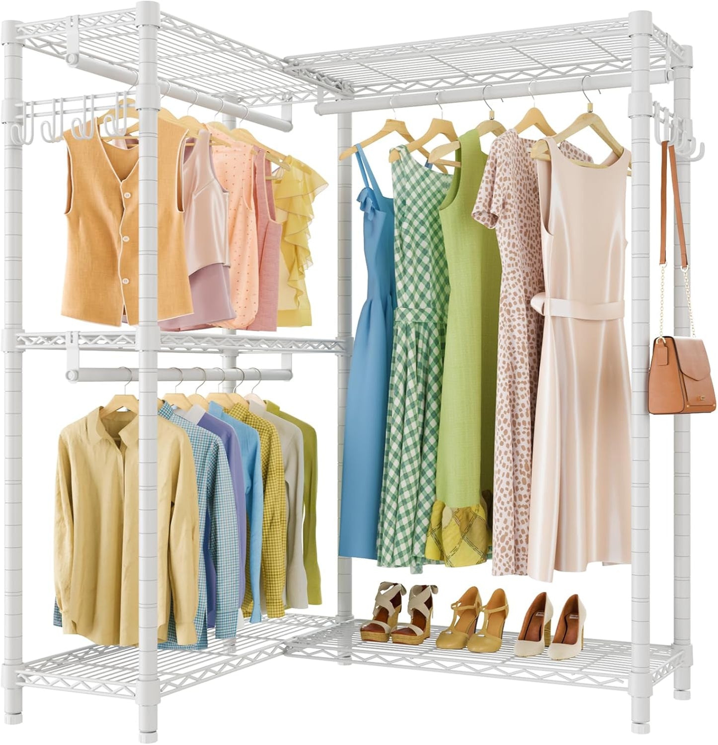VIPEK L4 Garment Rack: Versatile Corner Clothes Rack Solution