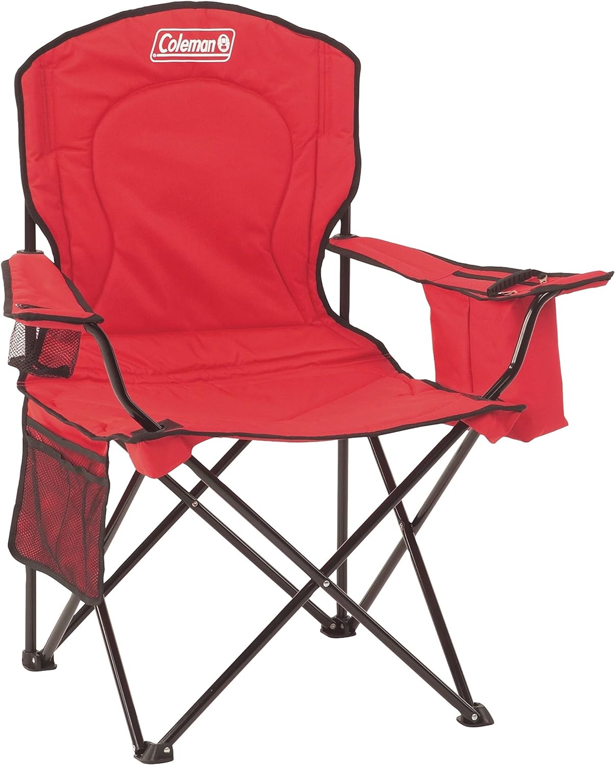 Coleman Portable Camping Chair with Cooler for Ultimate Comfort