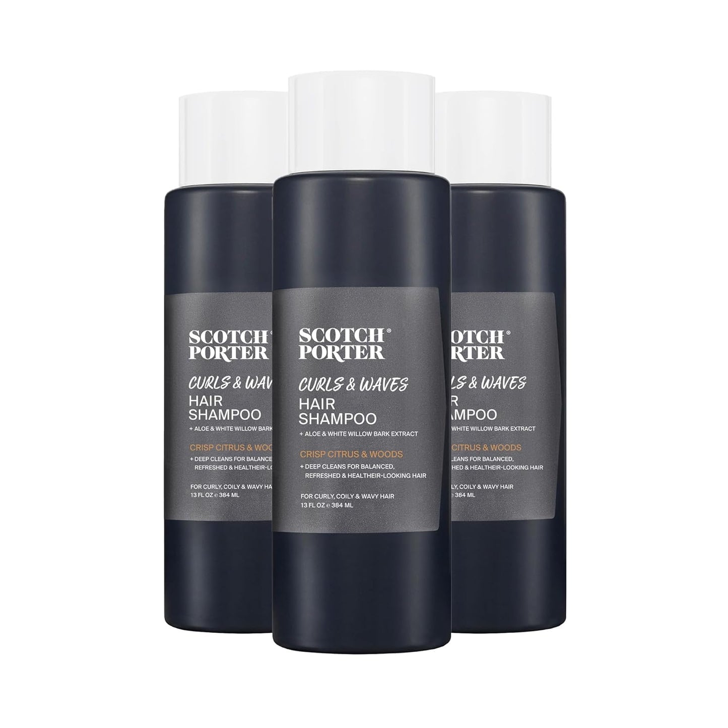 Scotch Porter Curls & Waves Shampoo for Men - Gentle Wash