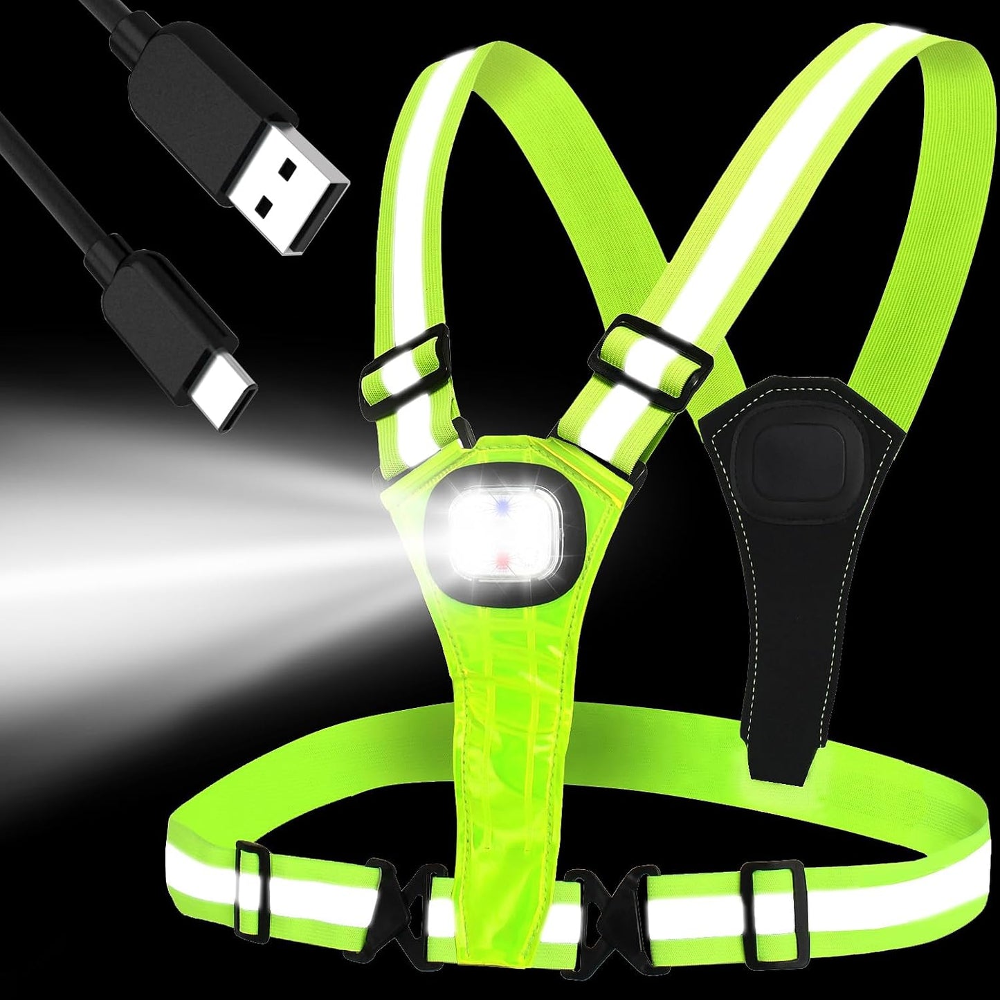Stay Safe at Night with Amprich LED Vest