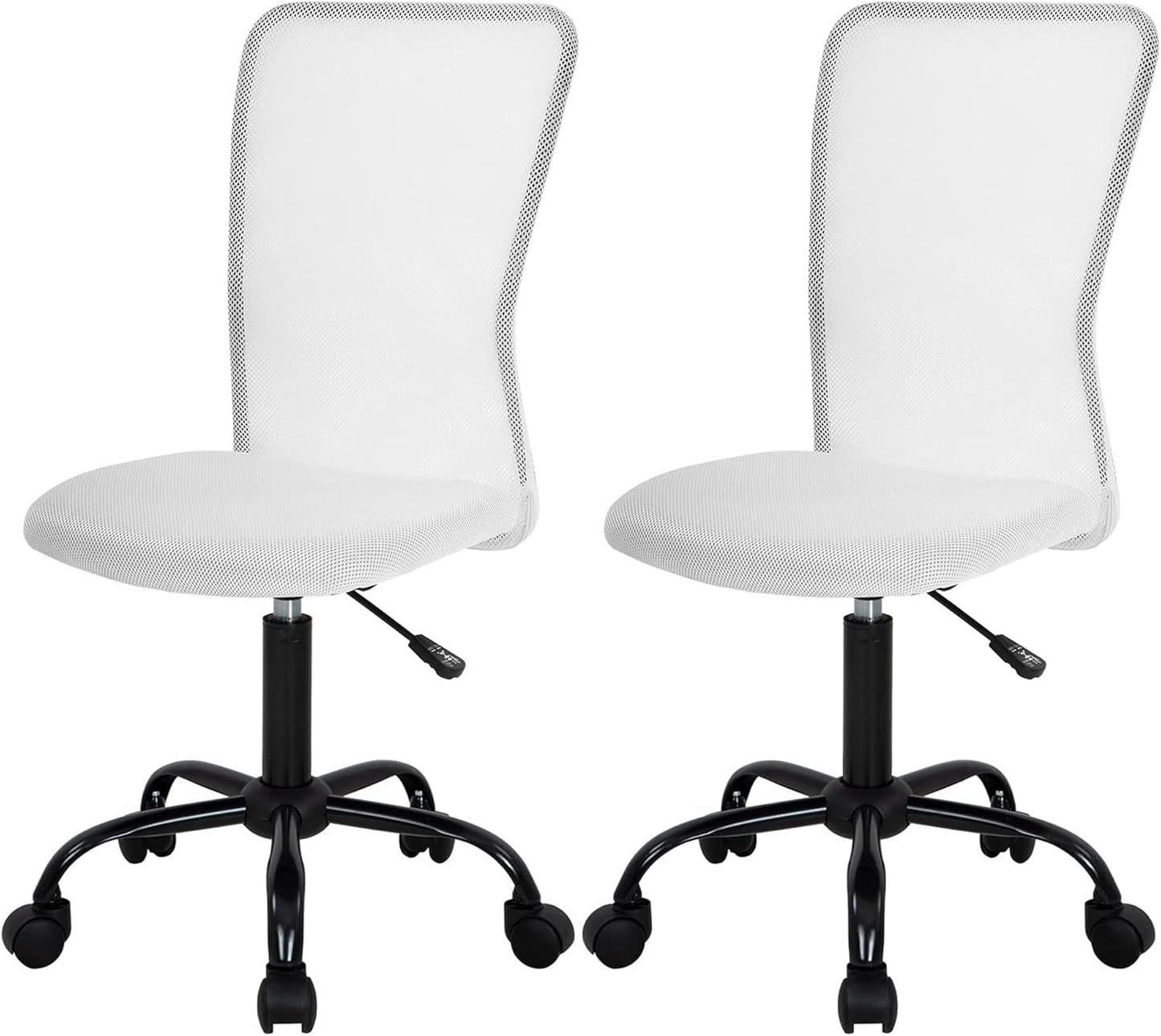 Ergonomic Mid Back Mesh Desk Chair with Lumbar Support for Comfort