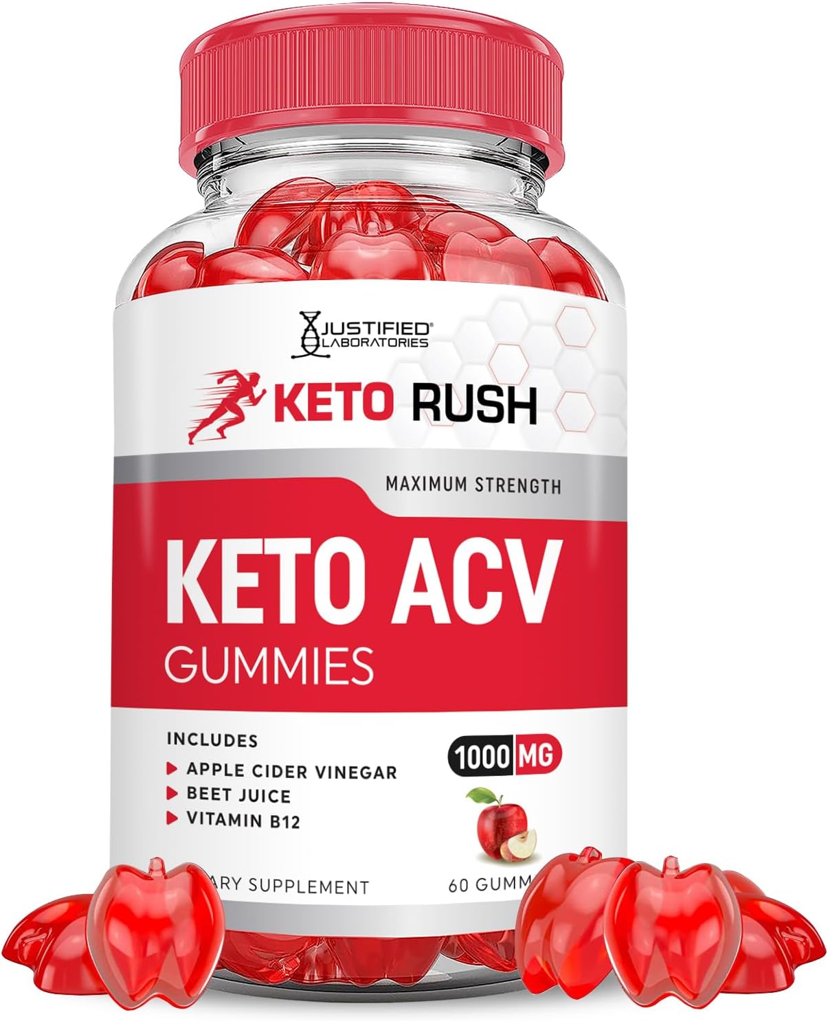 Keto Rush ACV Gummies - 1000MG Advanced Formula