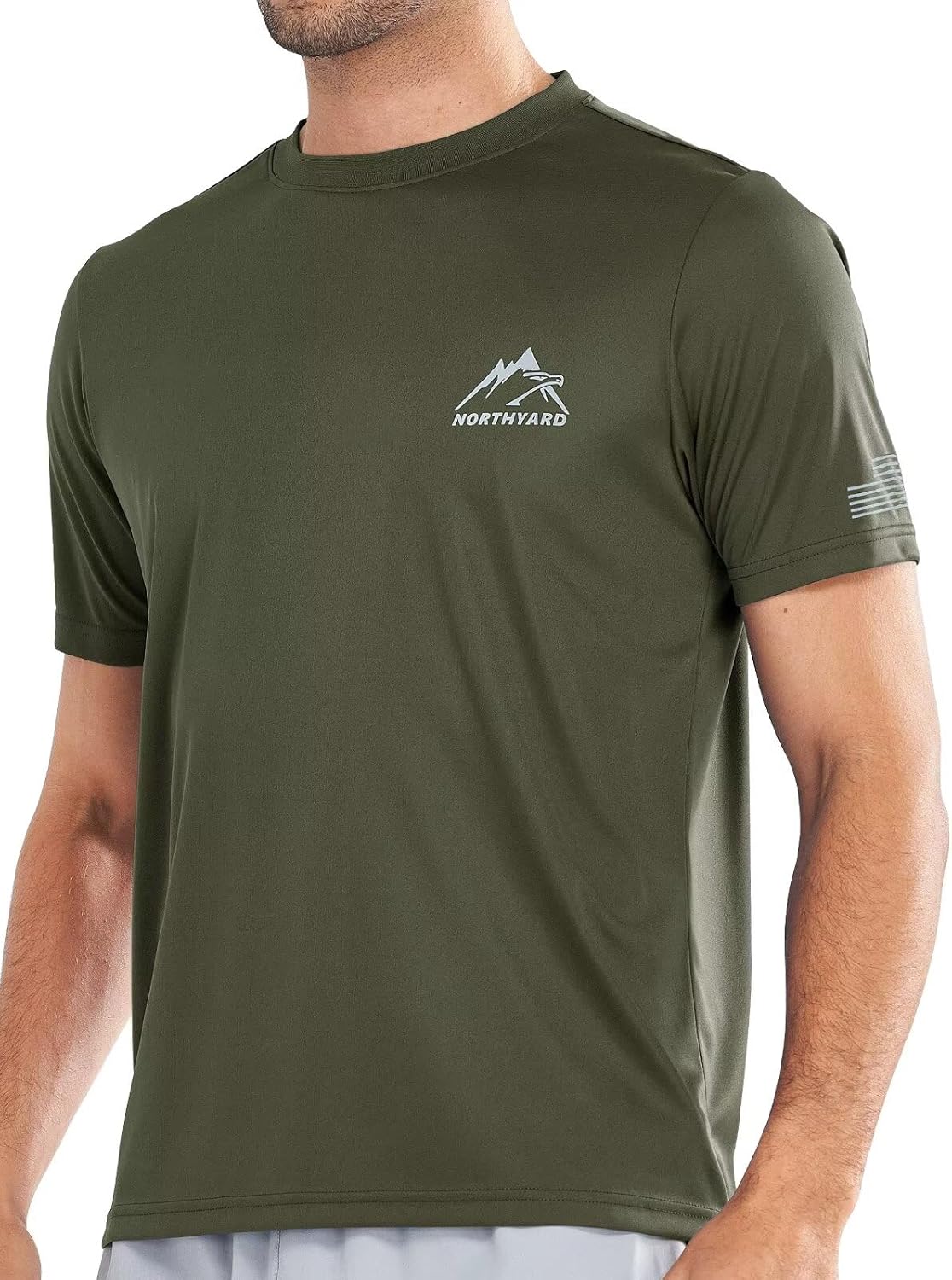 NORTHYARD Men's Quick Dry Sun Shirt UPF 50+