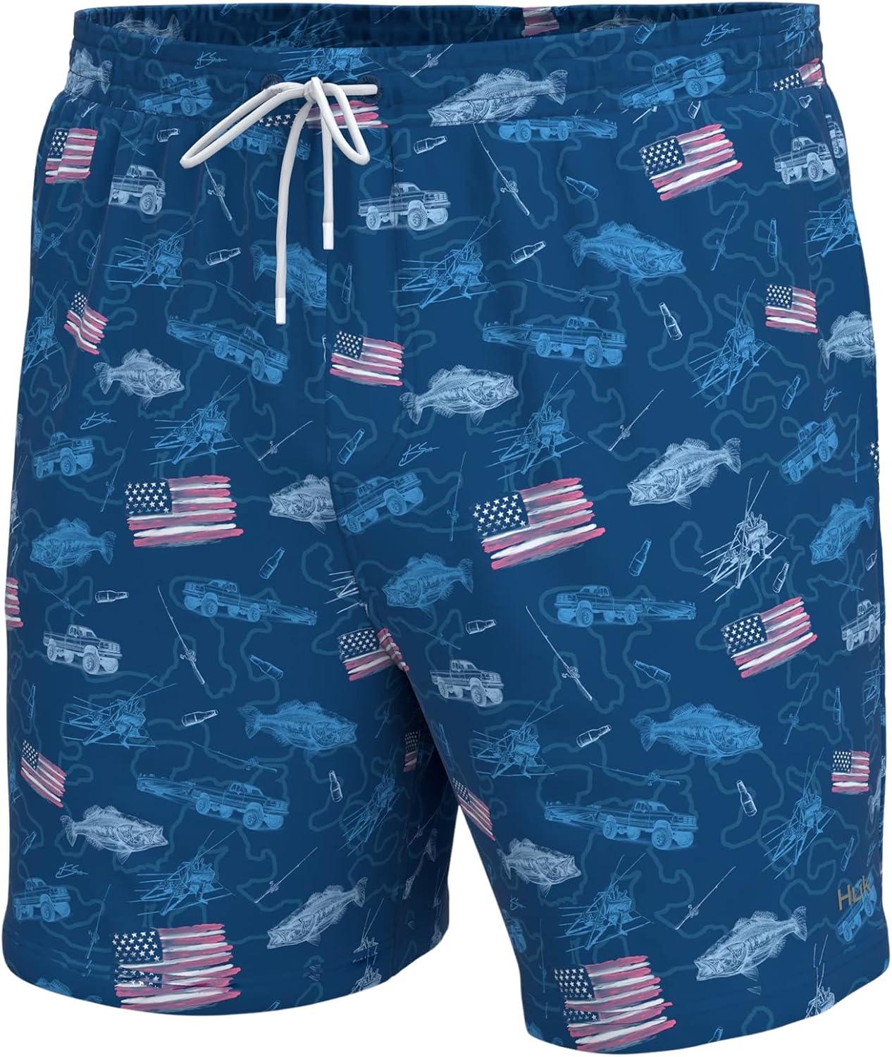 HUK Mens Pursuit Volley Short - Quick-Dry Fishing Shorts