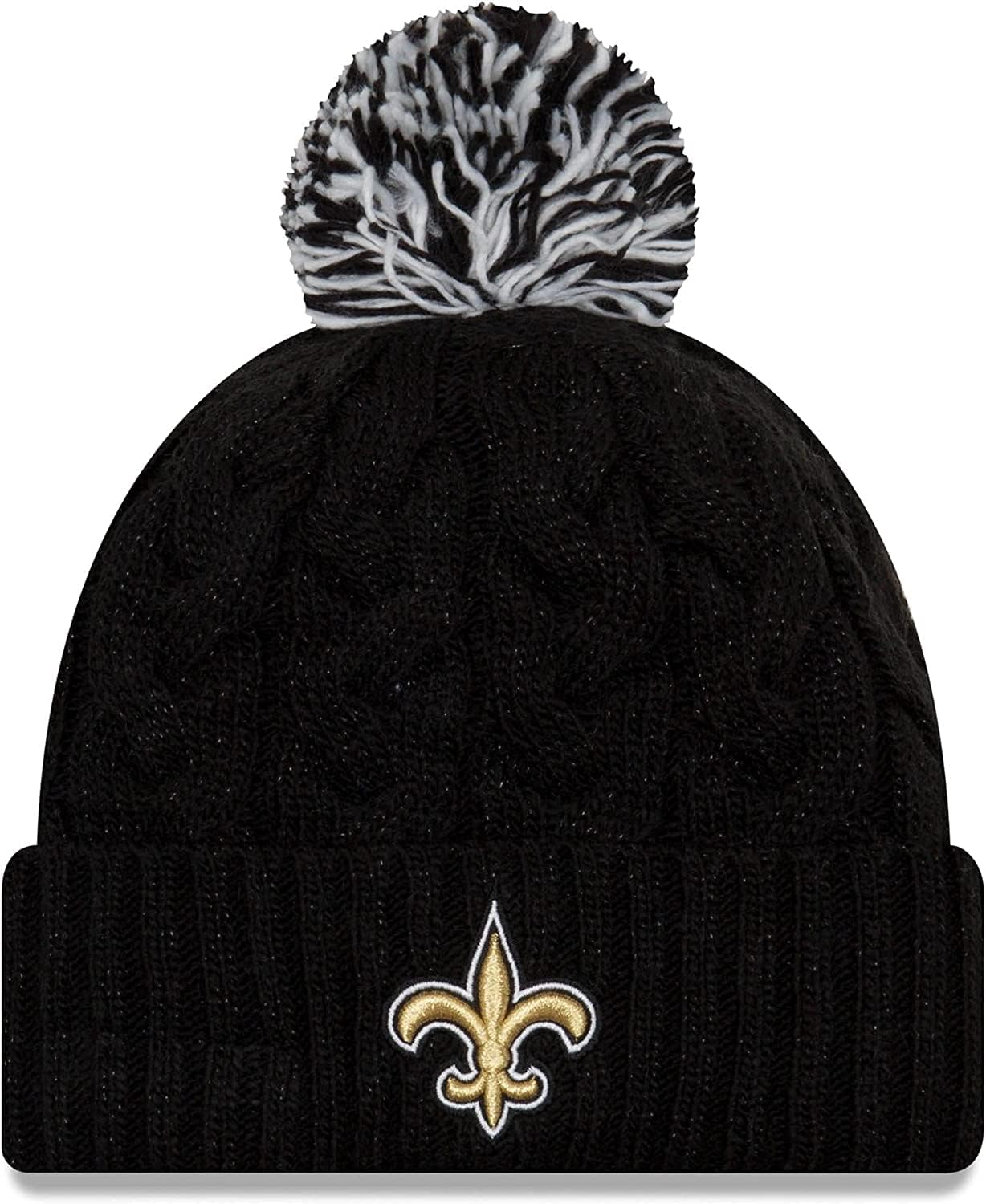 New Era Women's NFL Cozy Cable Knit Cuff Beanie Hat Review