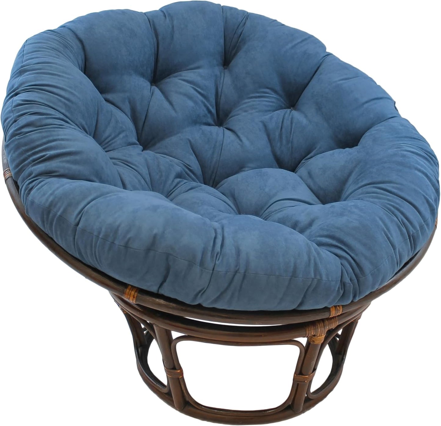 Blazing Needles Microsuede Papasan Cushion for Ultimate Comfort