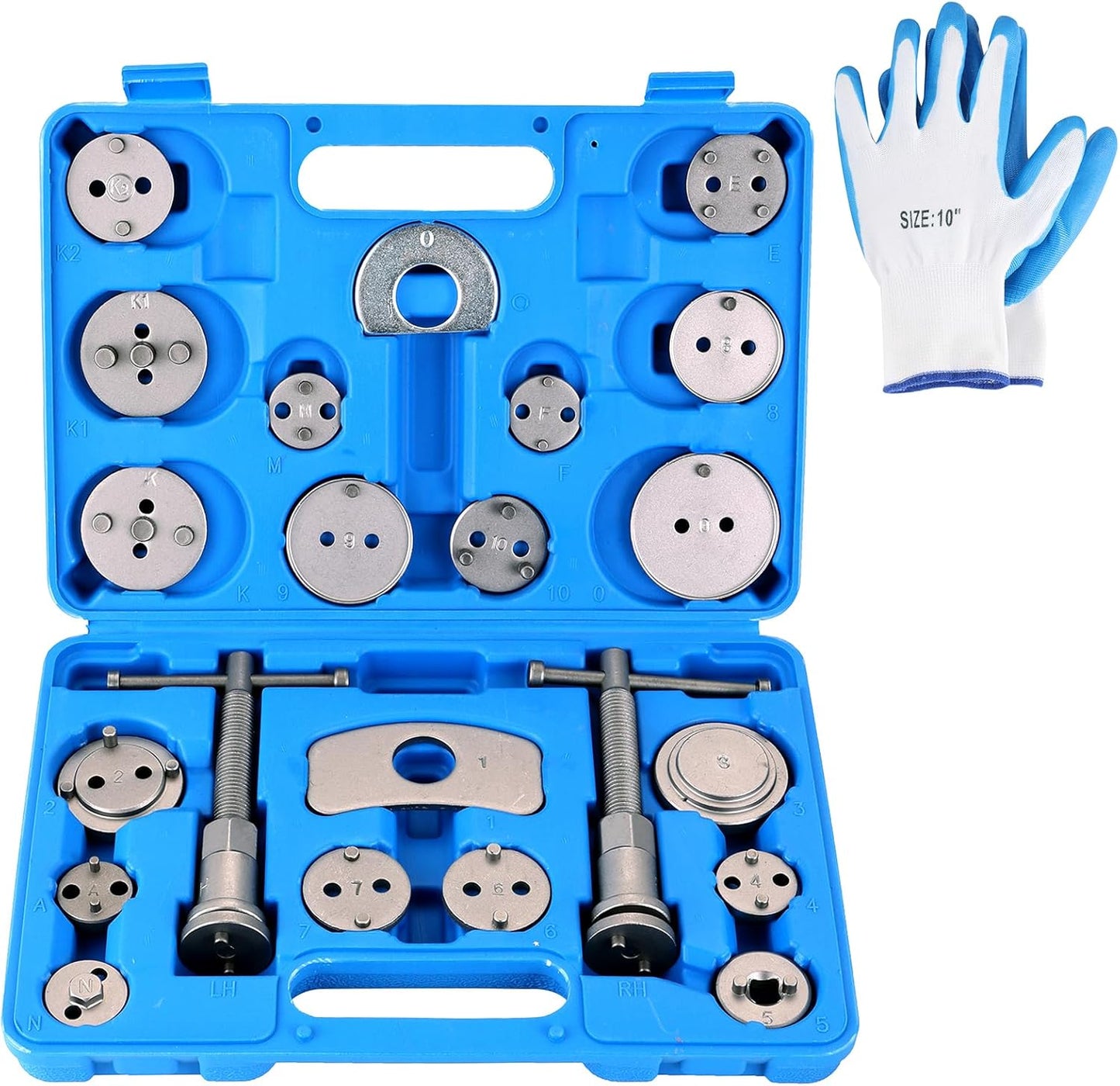 24pcs Universal Brake Caliper Tool Kit - Easy Pad Replacement