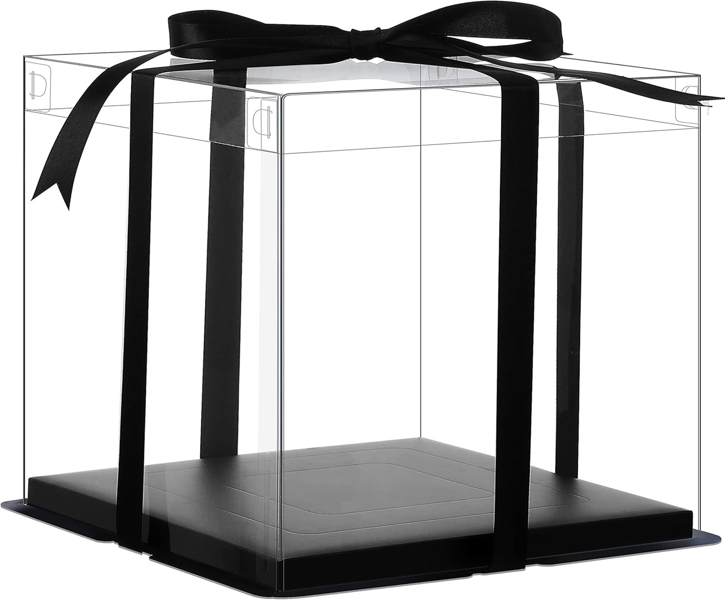 XININSUN 6Pcs Tall Cake Boxes for Elegant Gift Display