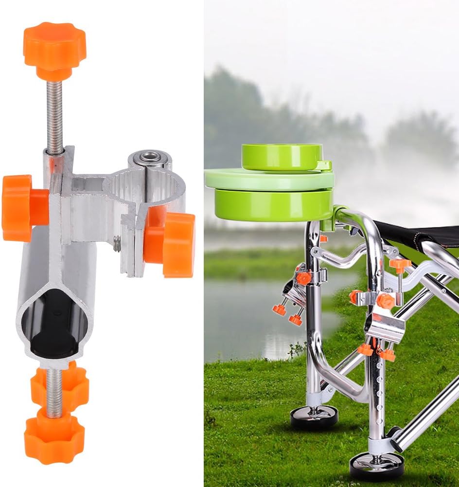 Adjustable Orange Rod Holder - Secure Any Angle
