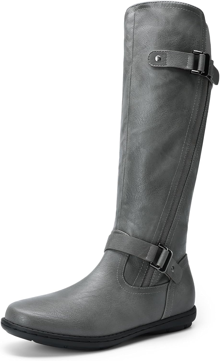 DREAM PAIRS Women's Faux Fur-Lined Knee High Winter Boots