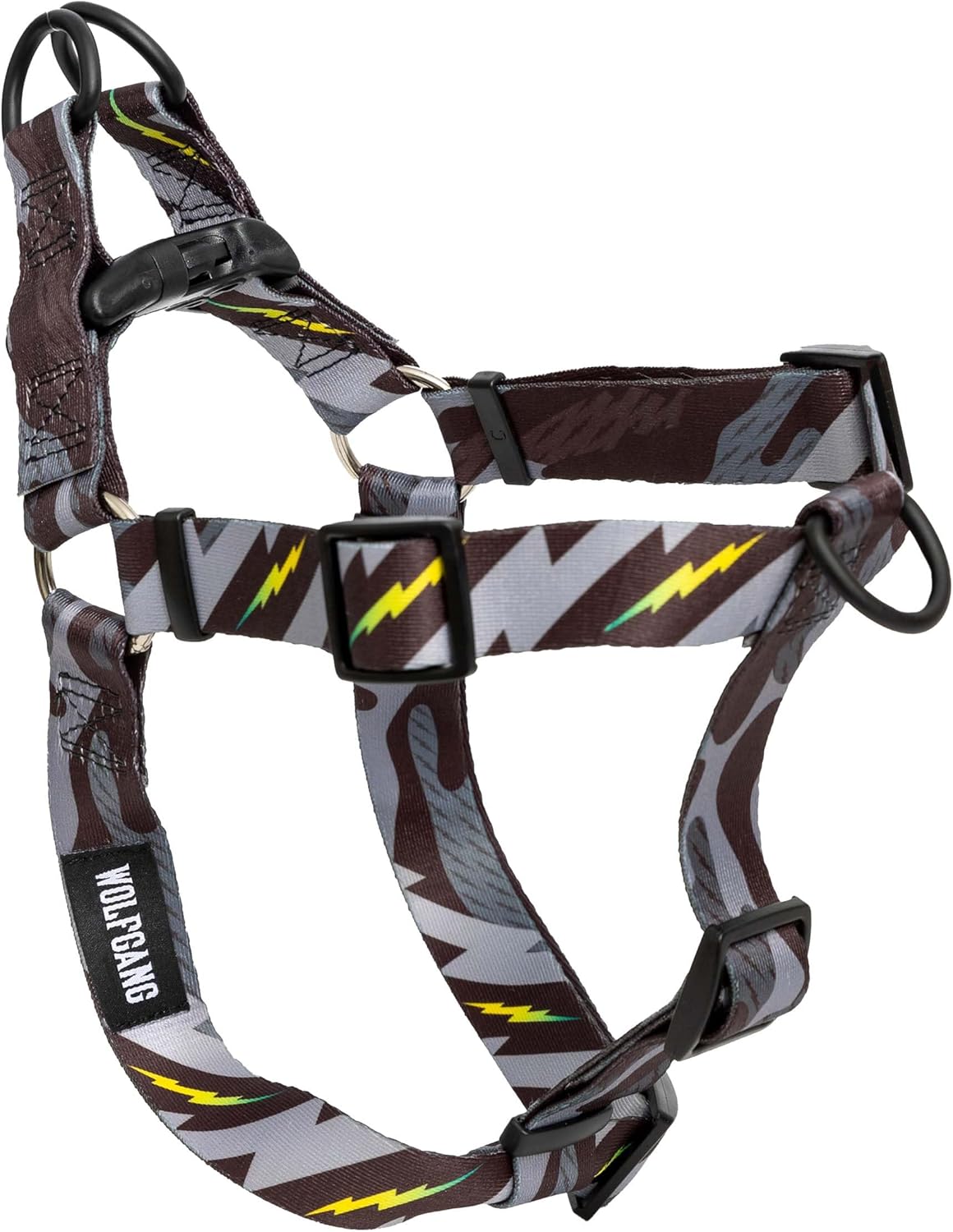 Wolfgang Heavy Duty Adjustable Dog Harness for Strong Dogs