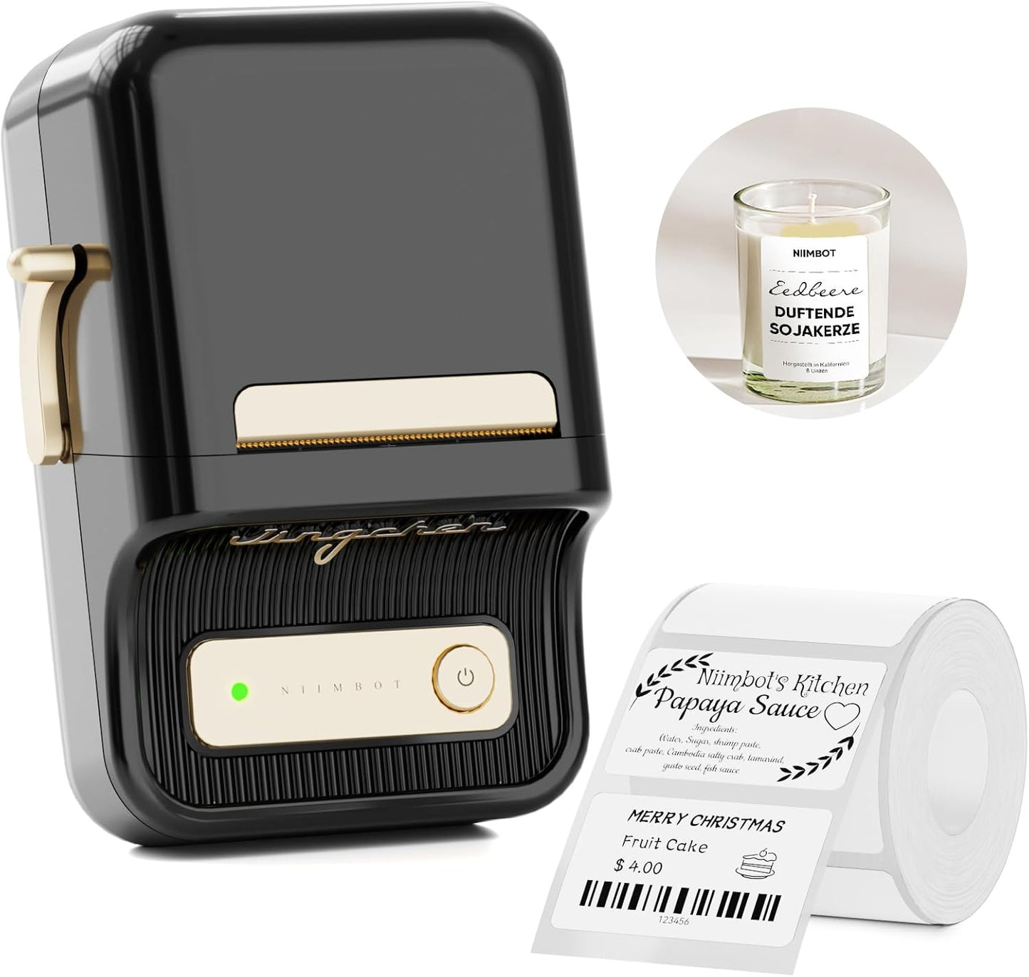 NIIMBOT B21 Bluetooth Label Printer - Organize with Ease!