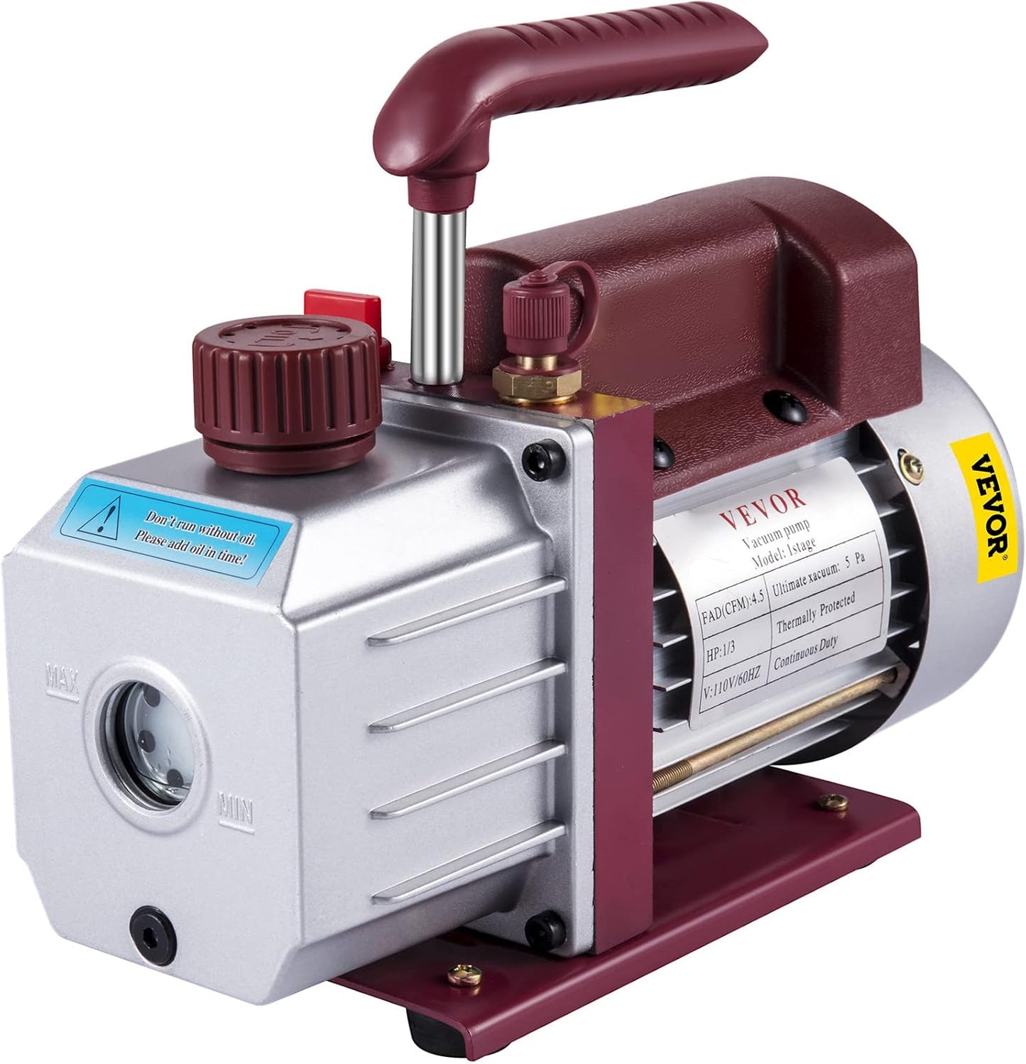 Powerful 4.5CFM HVAC Vacuum Pump by Bestauto
