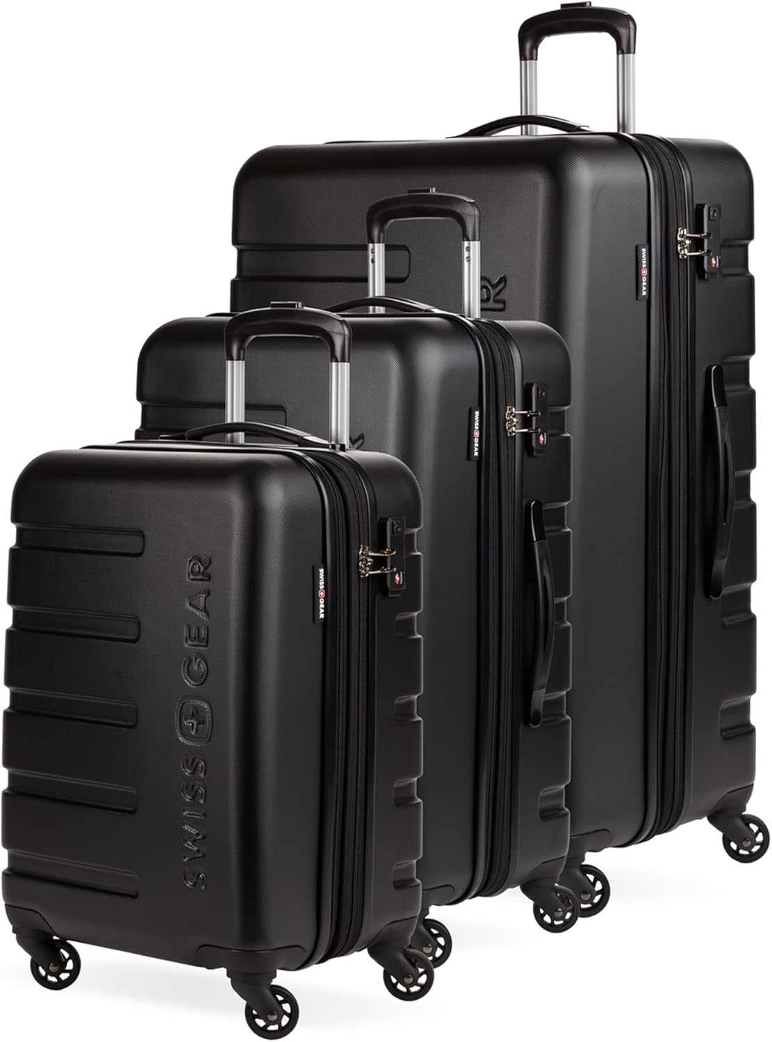SwissGear 7366 Hardside Expandable Luggage Set for Travel