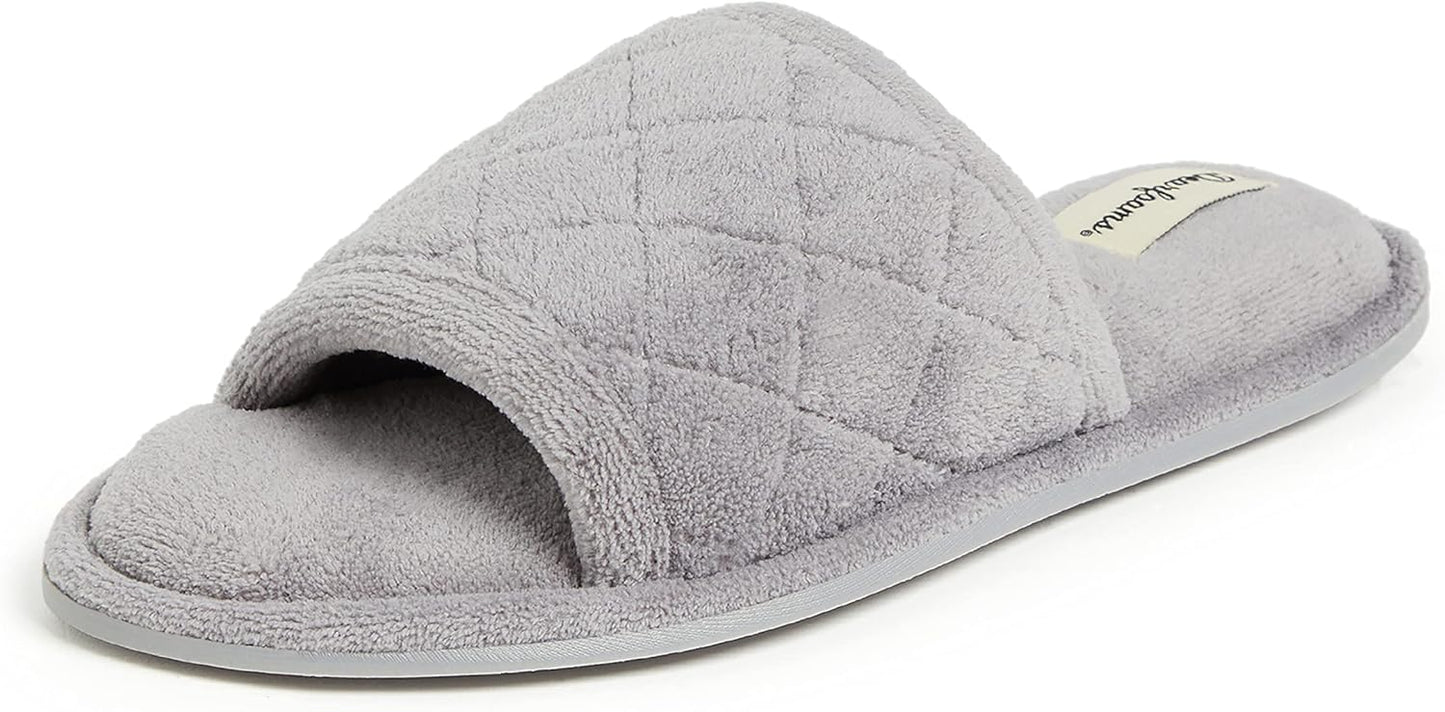 Dearfoams Women's Beatrice Side Gore Slide Slipper Review