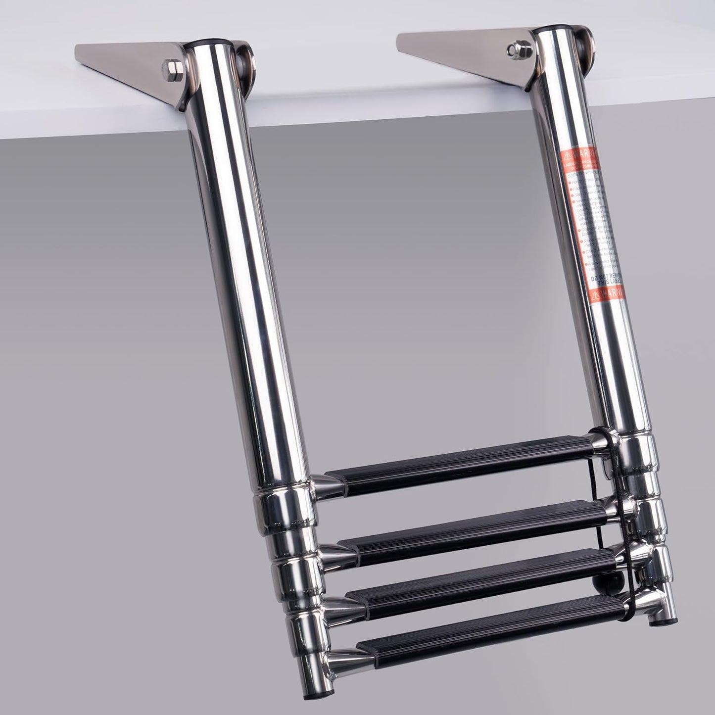 Boat Ladder 4 Step Stainless Steel for Pontoon and Yacht Use