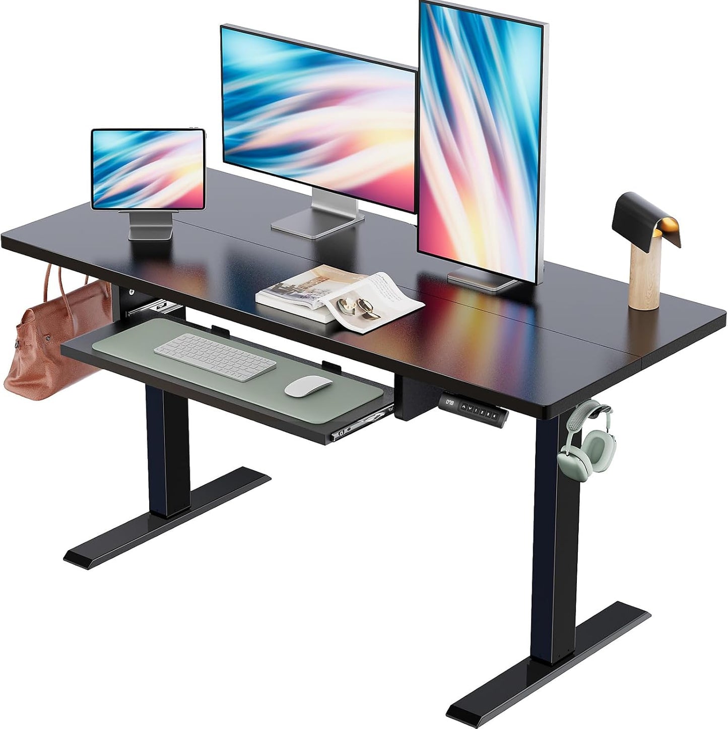 Height-adjustable Electric Standing Desk for Comfortable Work