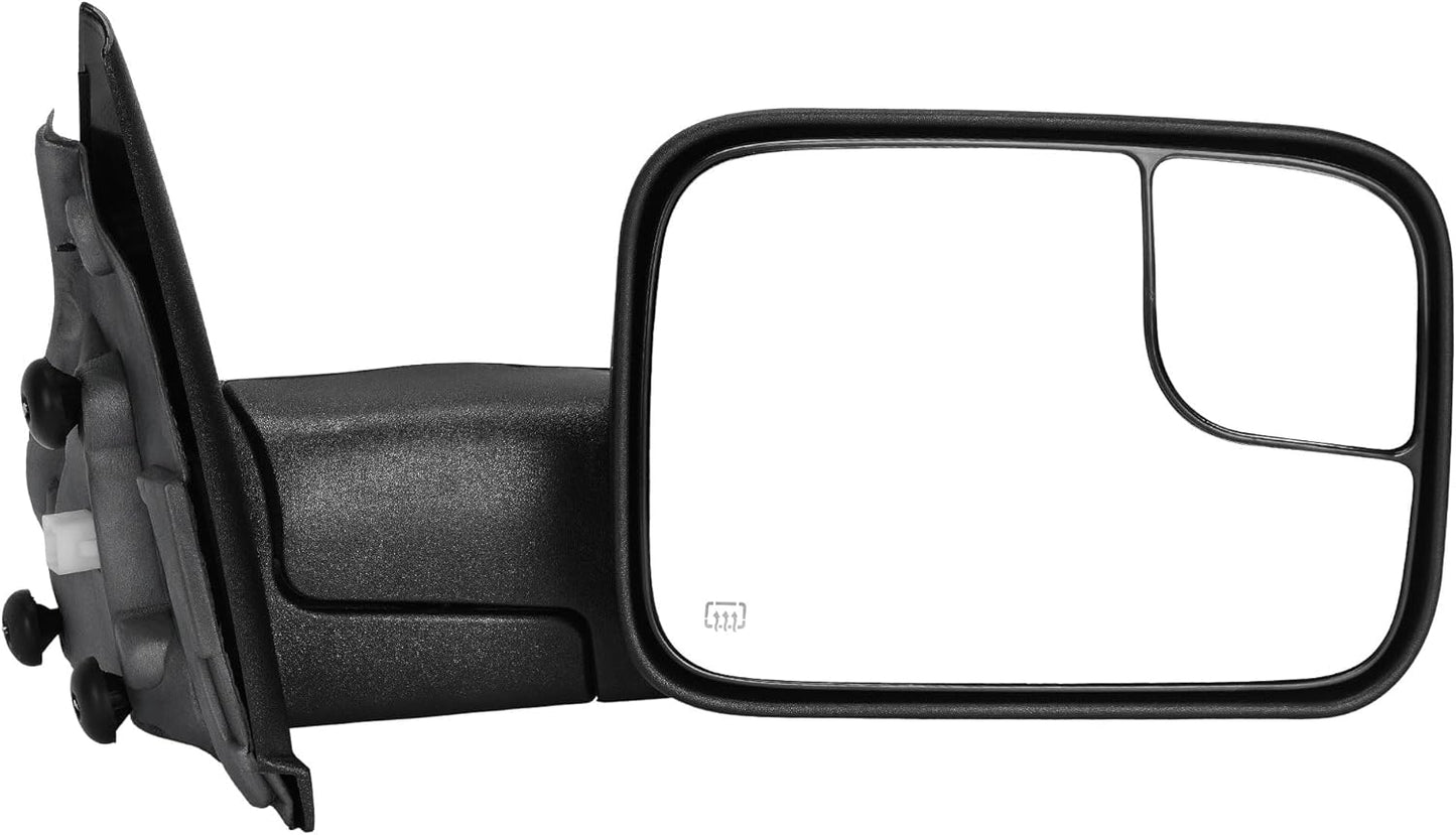 AUTOSAVER88 Right Passenger Side Towing Mirror for Dodge Ram