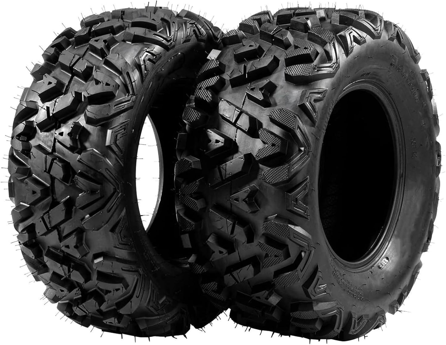 Pack of 2 26x11-12 ATV UTV Tires for All Terrain Performance