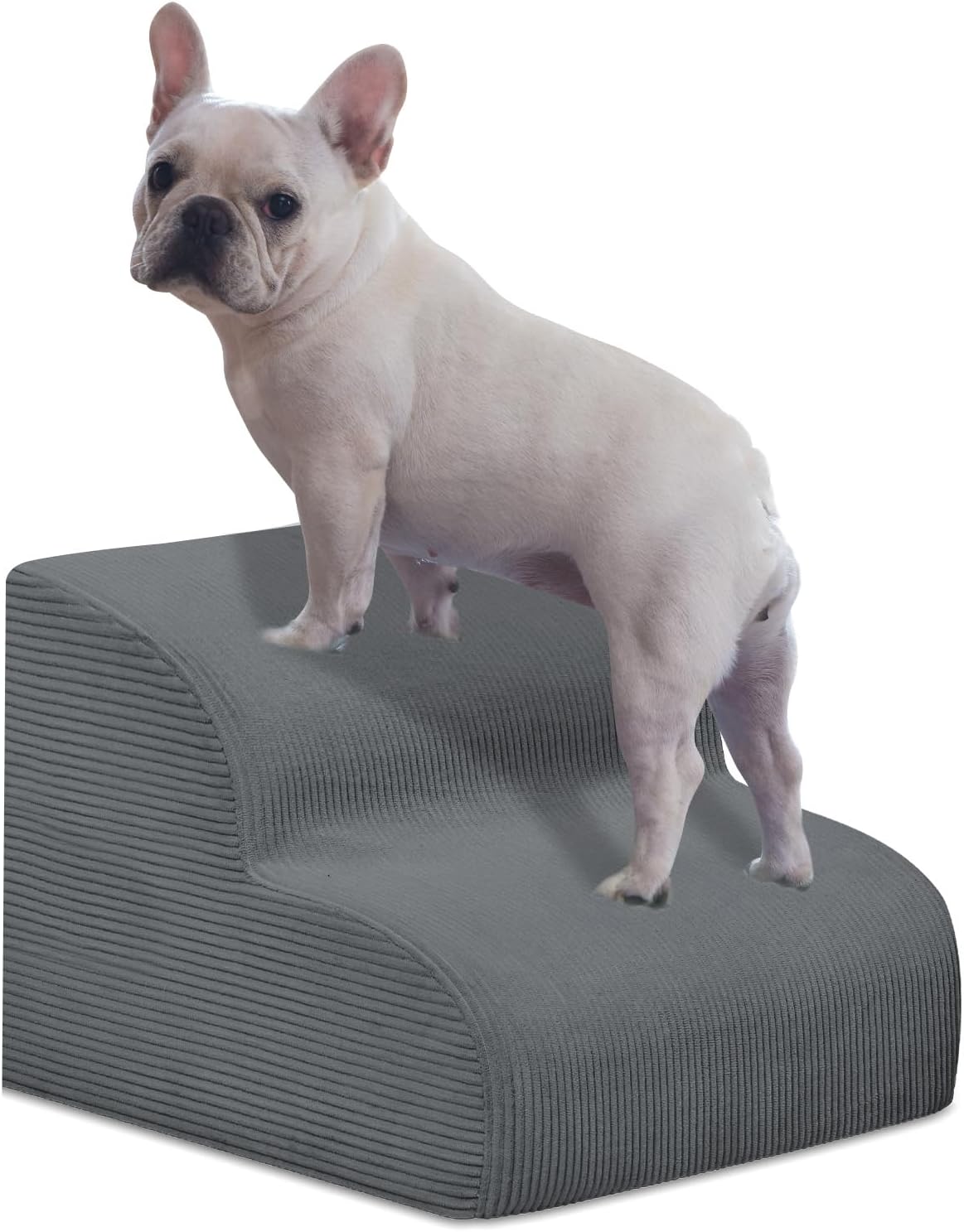 Dog Stairs & Steps for High Beds - Waterproof Foam Ramp