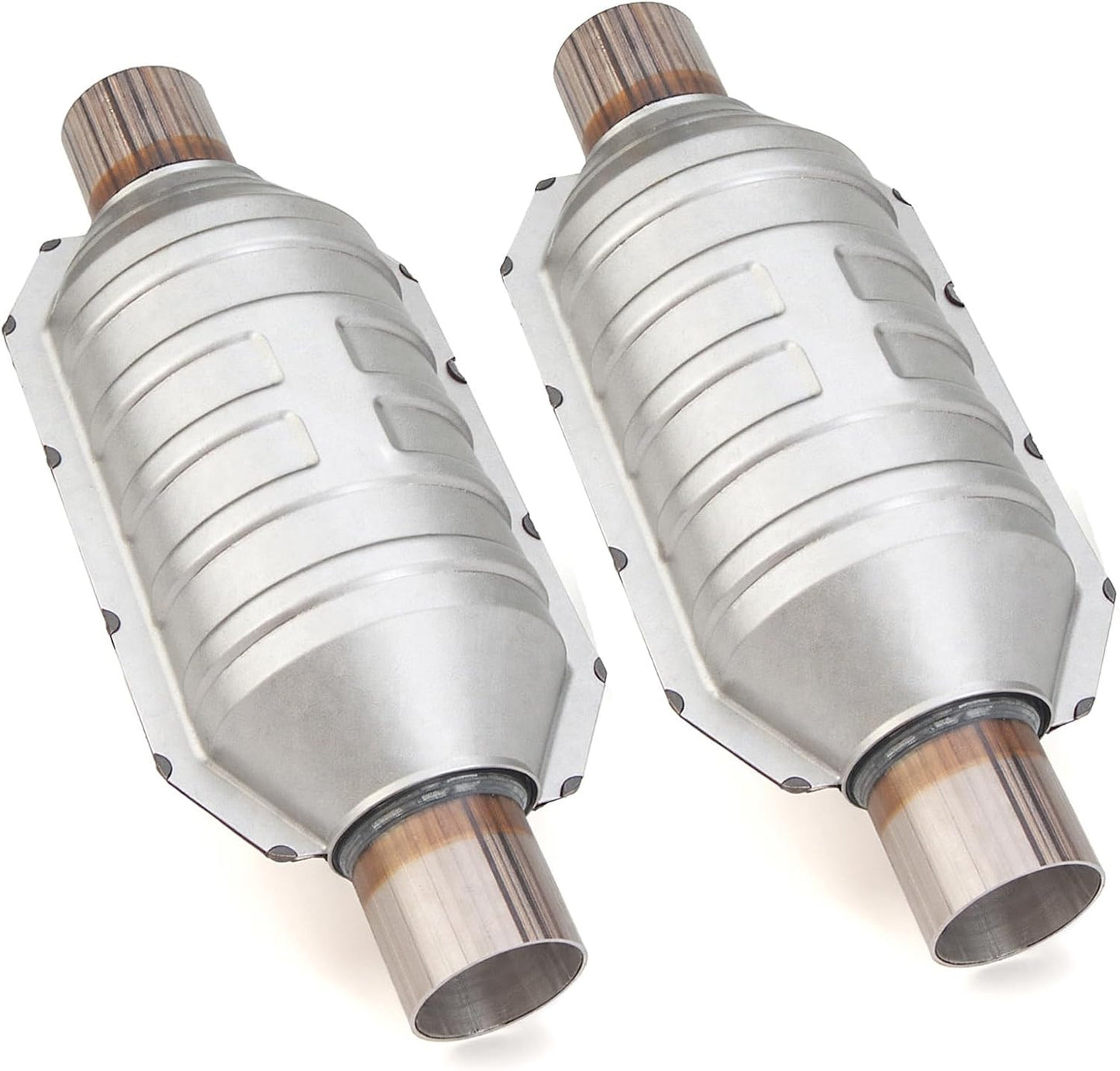 2 Inch Inlet/Outlet High Flow Catalytic Converter for Vehicles
