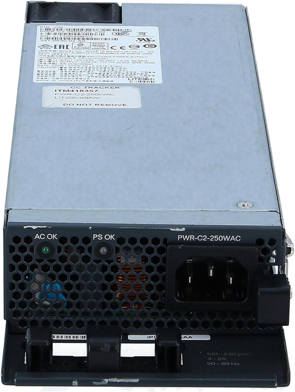Cisco PWR-C2-250WAC 250W AC Power Supply for Reliable Power