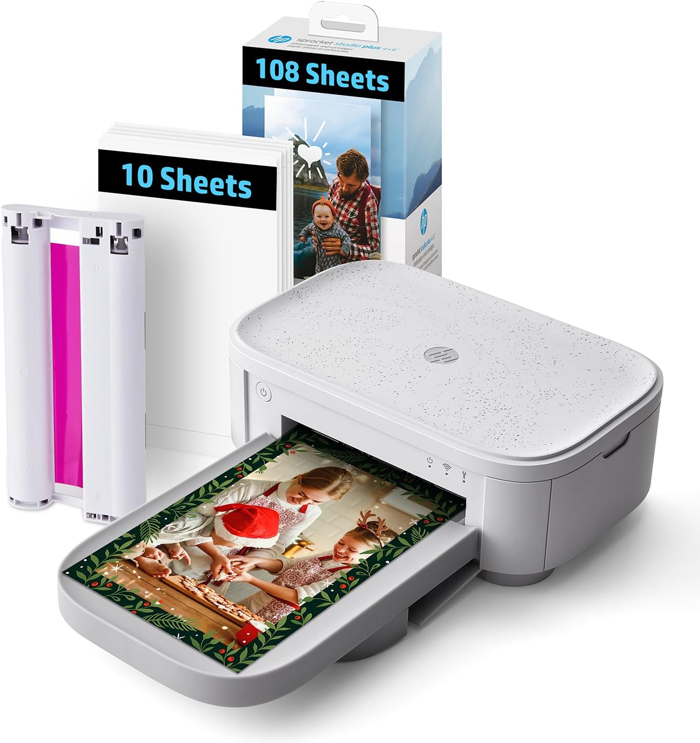 HP Sprocket Studio: Vibrant Wi-Fi Photo Printer