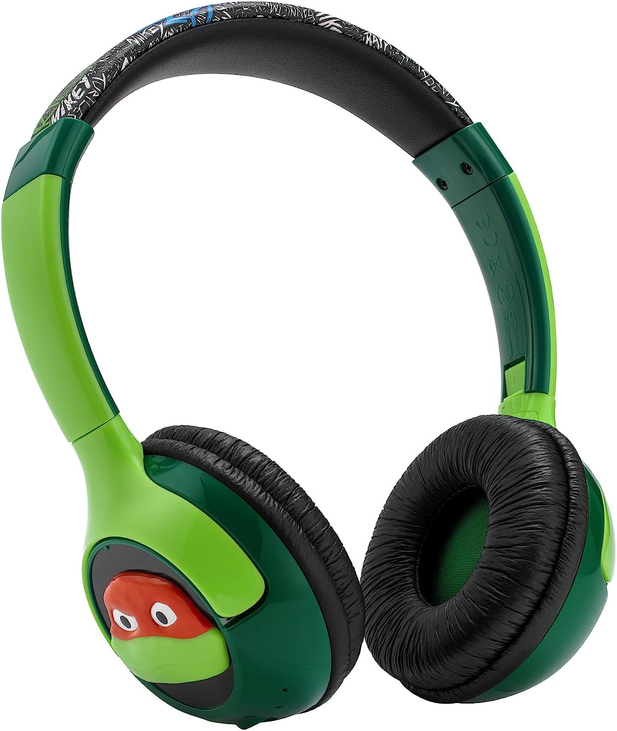 TMNT Bluetooth Kids Headphones - Wireless & Mic
