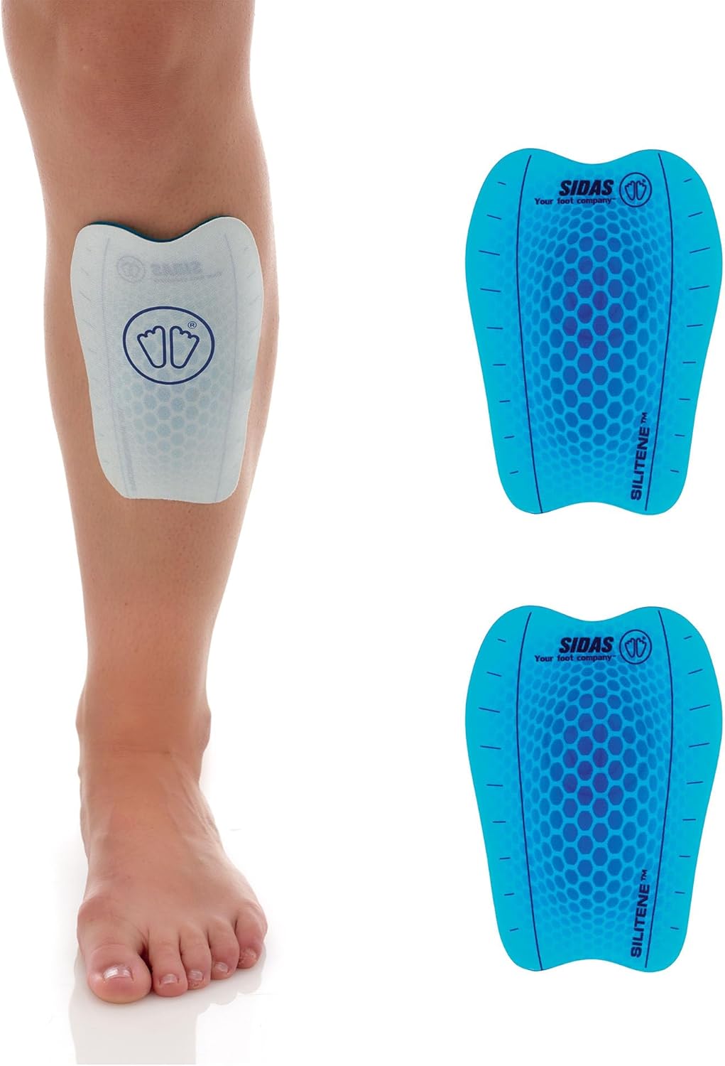 SIDAS Protect SHIN XL Gel Shin Protectors for Maximum Comfort