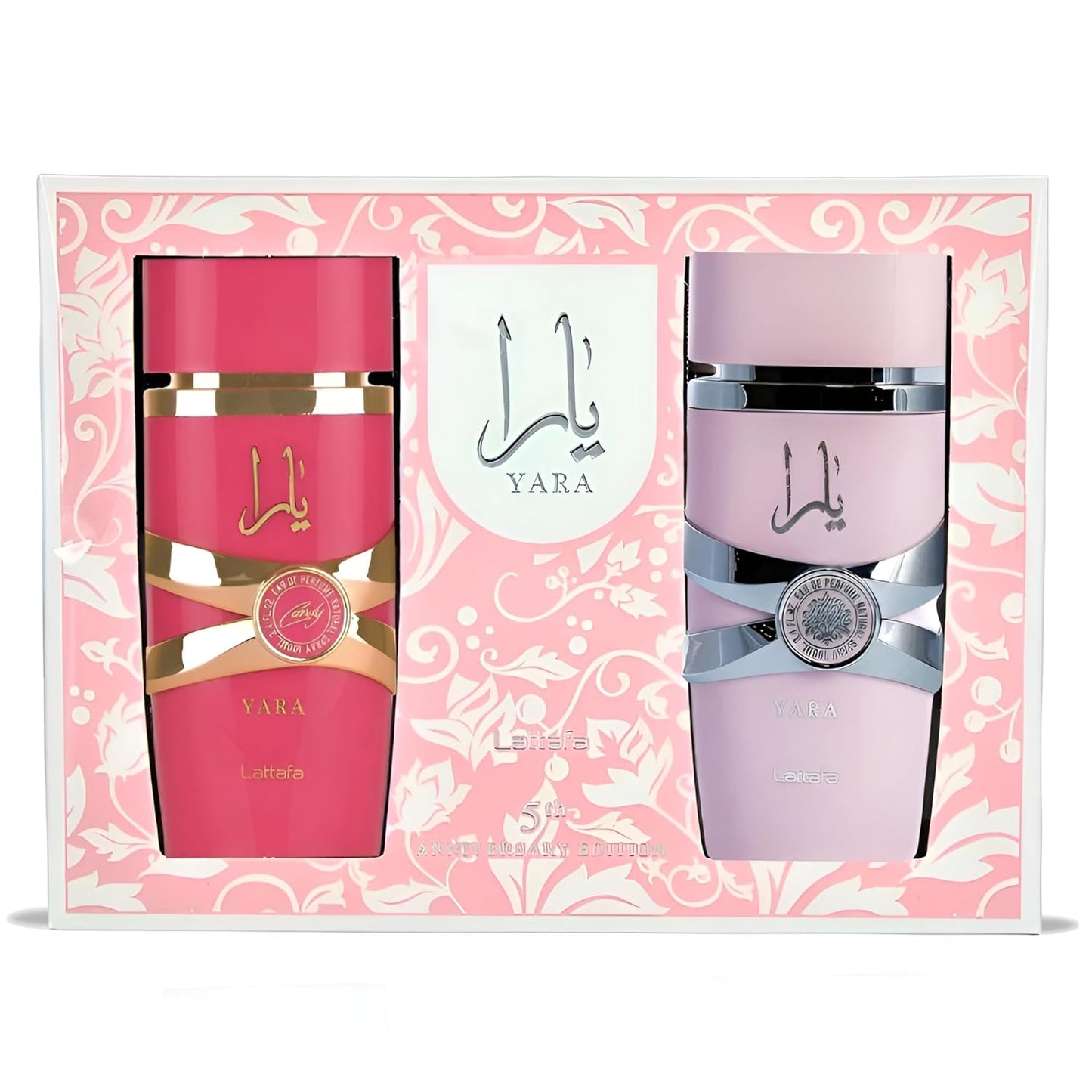 Lattafa 2 Piece Gift Set: Yara EDP & Yara Candy EDP Duo