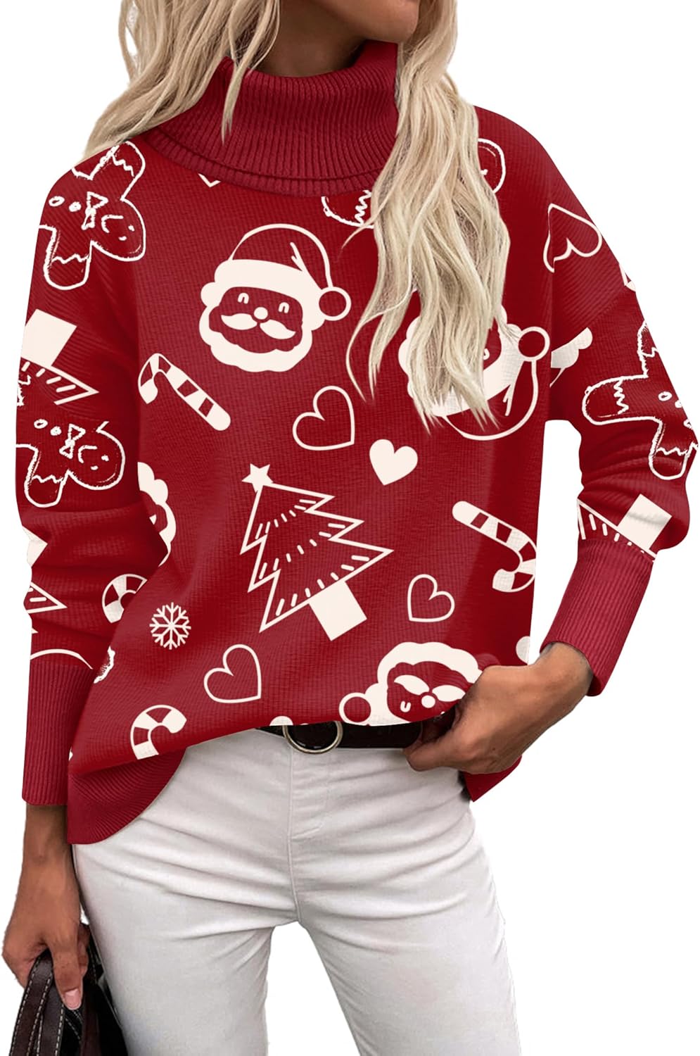 Zeagoo Women's Turtleneck Sweater for Trendy Fall Style