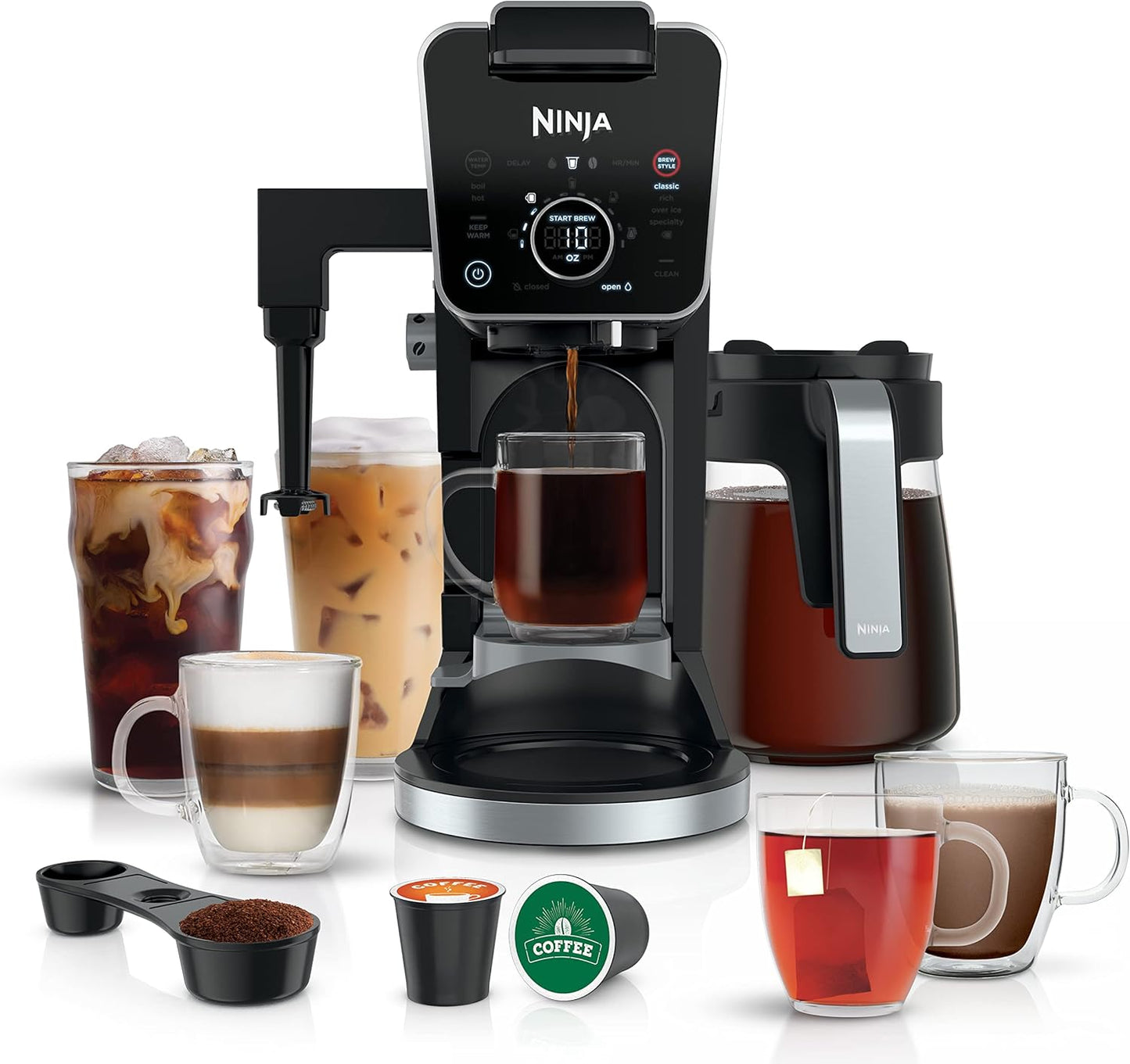 Ninja CFP301 DualBrew Pro Specialty Coffee Maker for Pods & Grounds