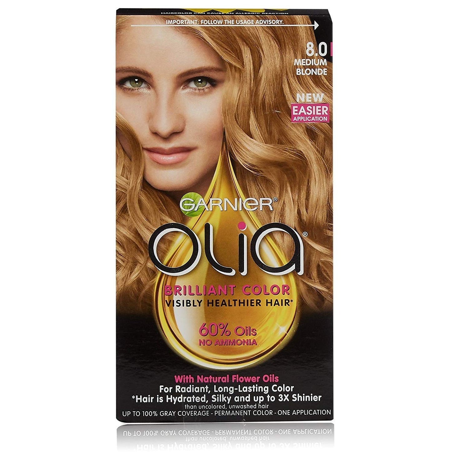 Garnier Olia Ammonia Free Hair Color for Vibrant Medium Blonde