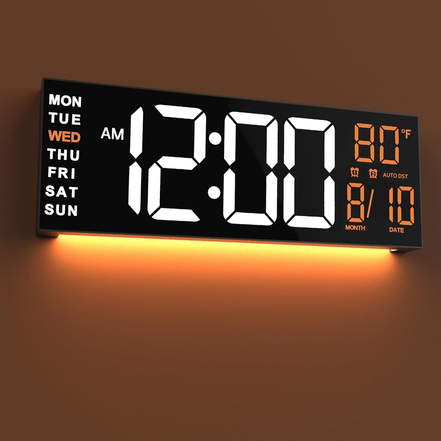 JALL 16-Inch Large Digital Wall Clock with Countdown Timer