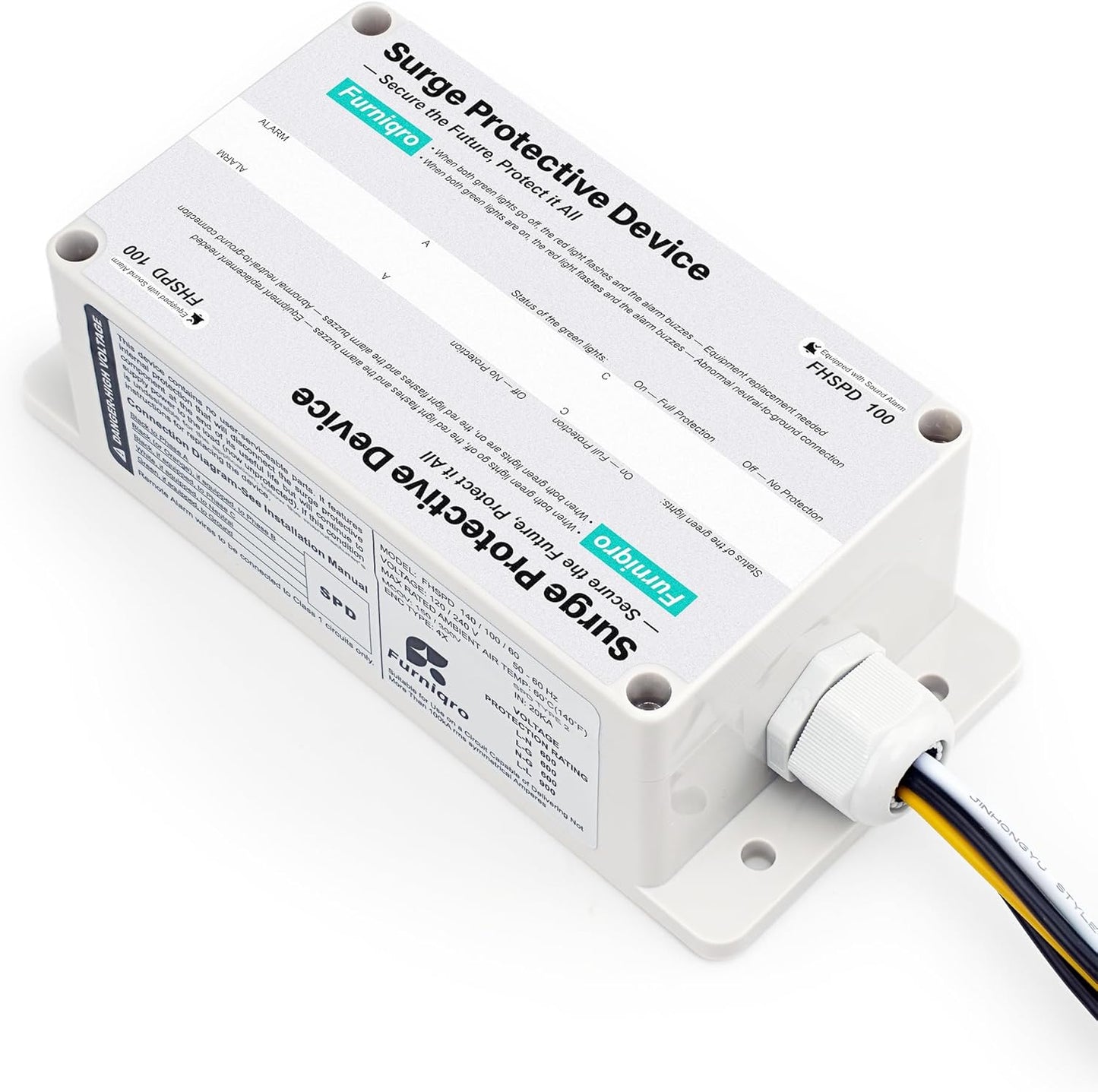 FHSPD100 Whole House Surge Protector for Reliable Protection