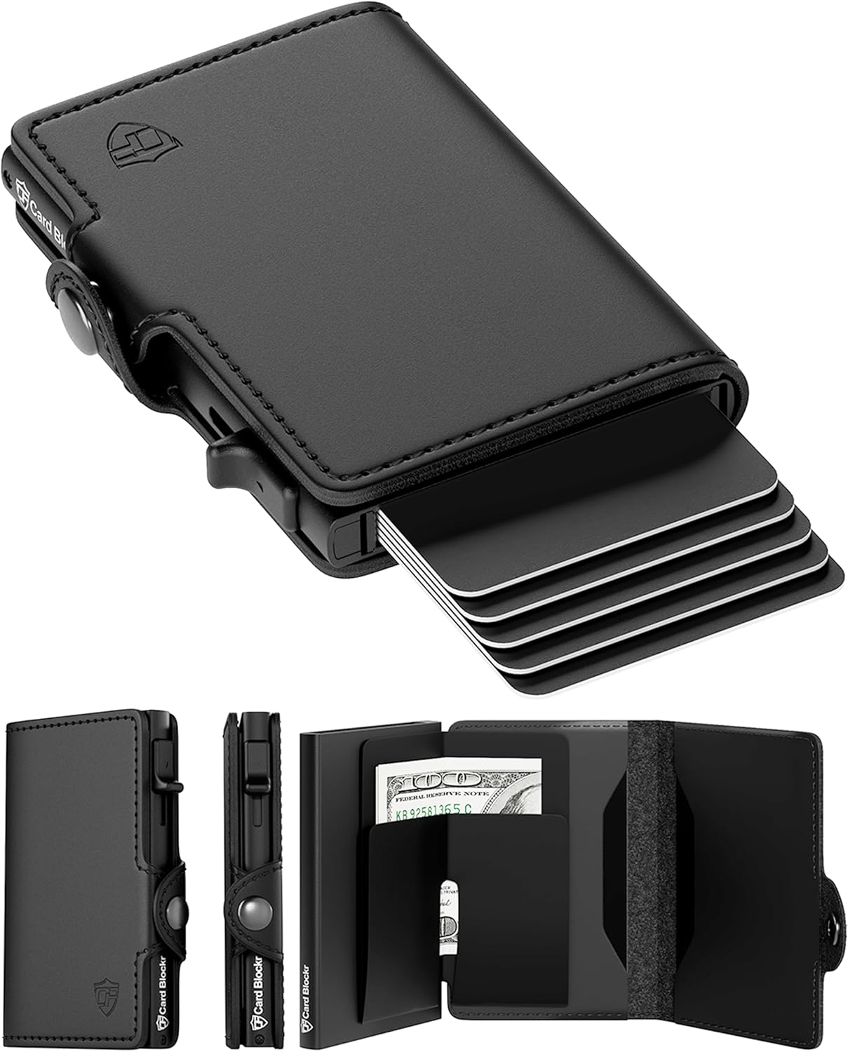 Conceal Plus Mens Wallet Card Holder with RFID Blocking Technology