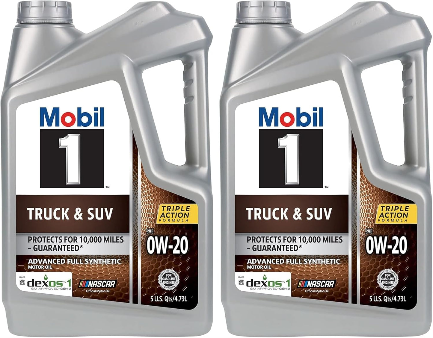 Mobil 1 Truck & SUV Full Synthetic Motor Oil 0W-20, 5 Quart Pack