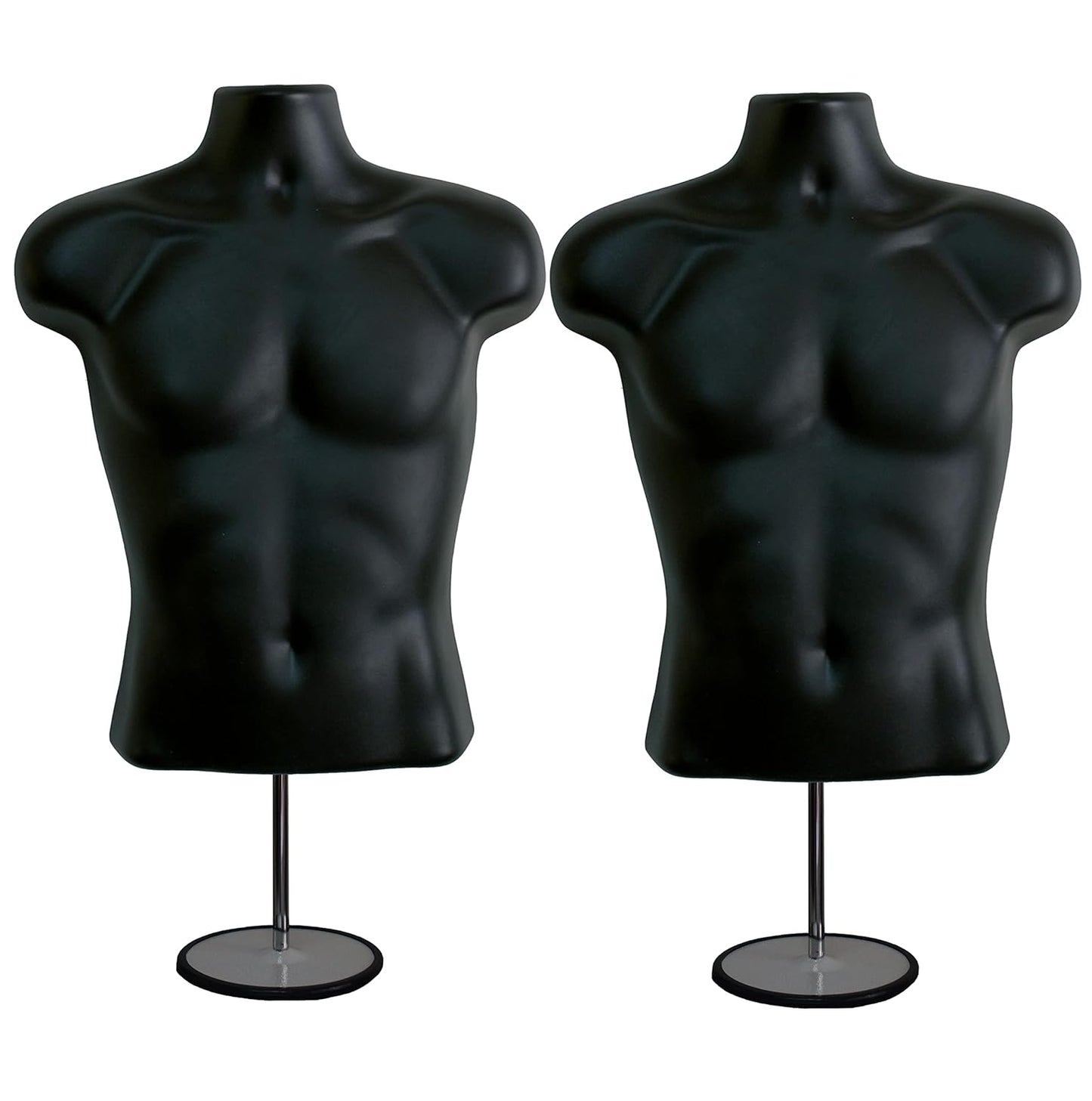 DisplayTown Male Mannequin Torso for Clothing Display and Design